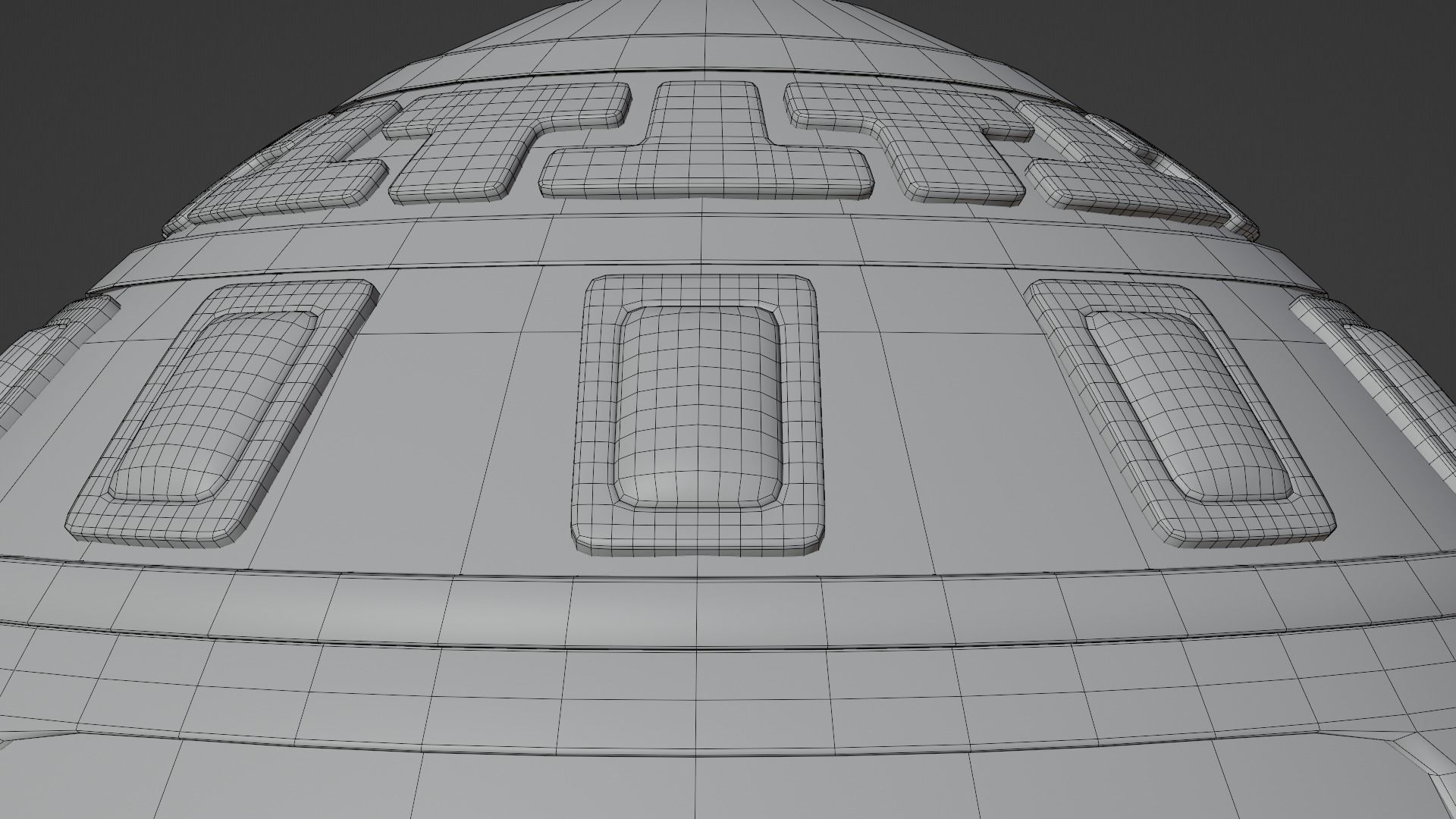 Faberge Egg - Ancient Greek Symbols 3D model_16