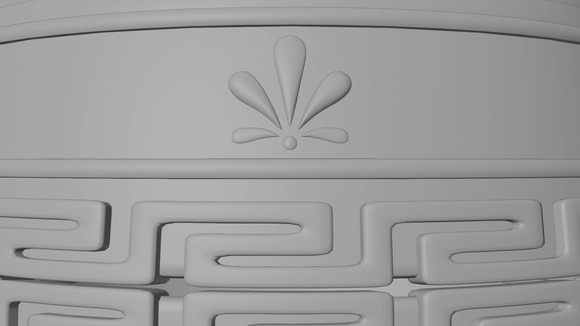 Faberge Egg - Ancient Greek Symbols 3D model_27