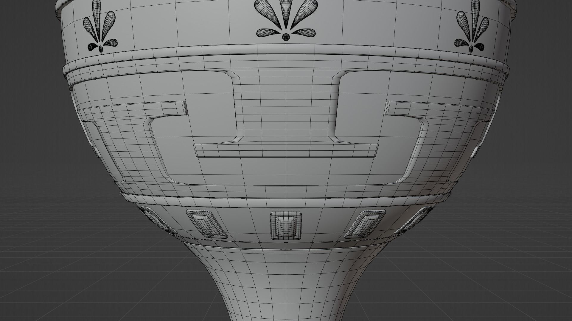 Faberge Egg - Ancient Greek Symbols 3D model_10