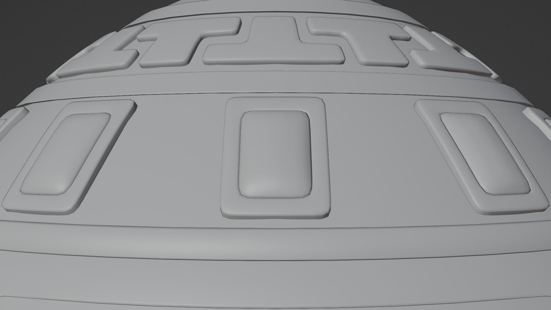 Faberge Egg - Ancient Greek Symbols 3D model_21