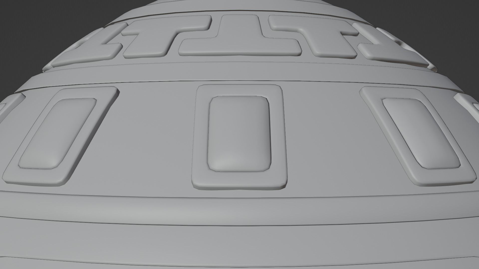 Faberge Egg - Ancient Greek Symbols 3D model_24