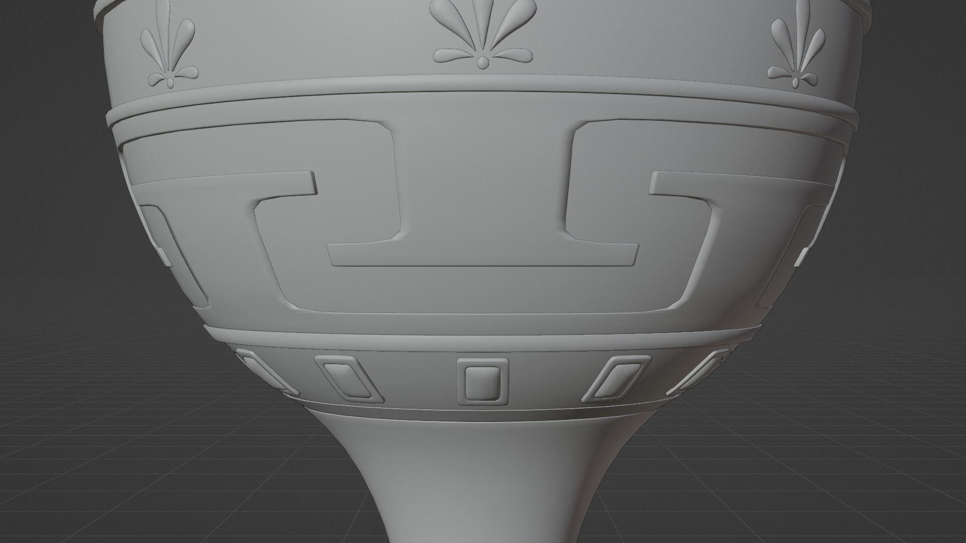 Faberge Egg - Ancient Greek Symbols 3D model_9