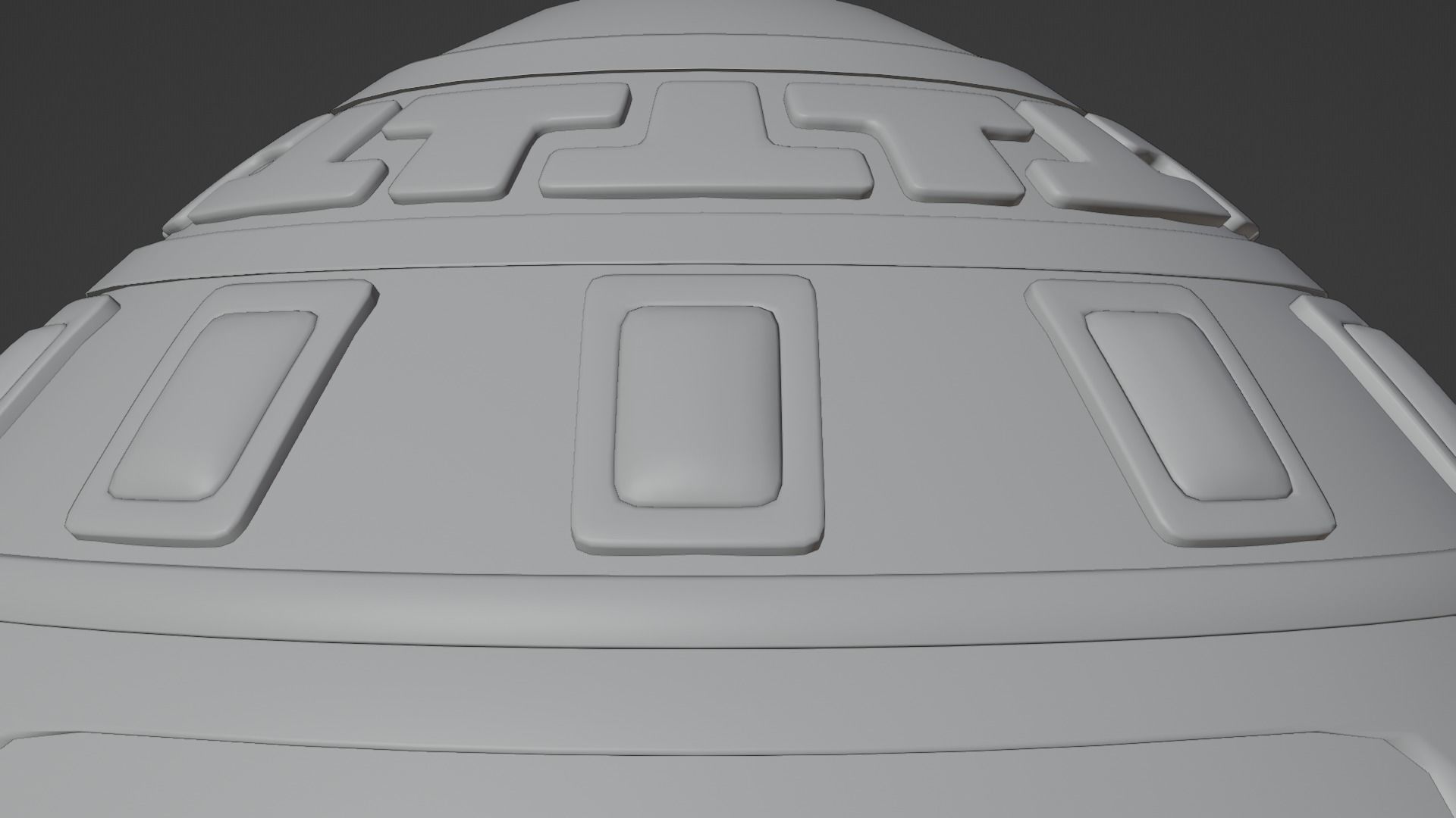 Faberge Egg - Ancient Greek Symbols 3D model_15