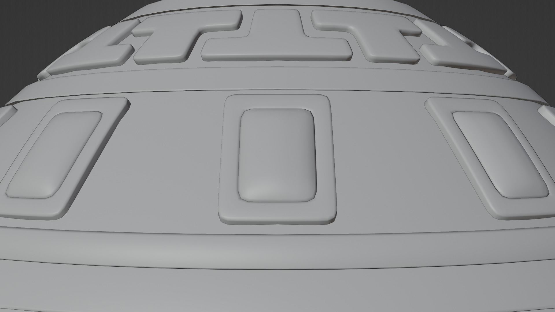 Faberge Egg - Ancient Greek Symbols 3D model_18