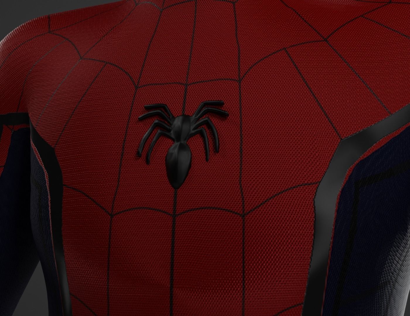 Spider-Man Civil War Prototype Suit 3D model_7