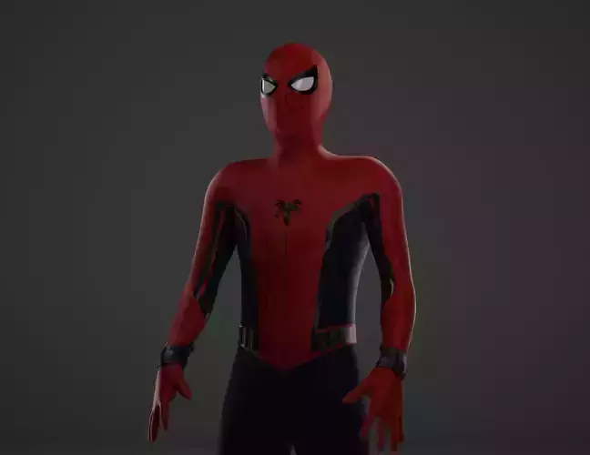 Spider-Man Civil War Prototype Suit 3D model