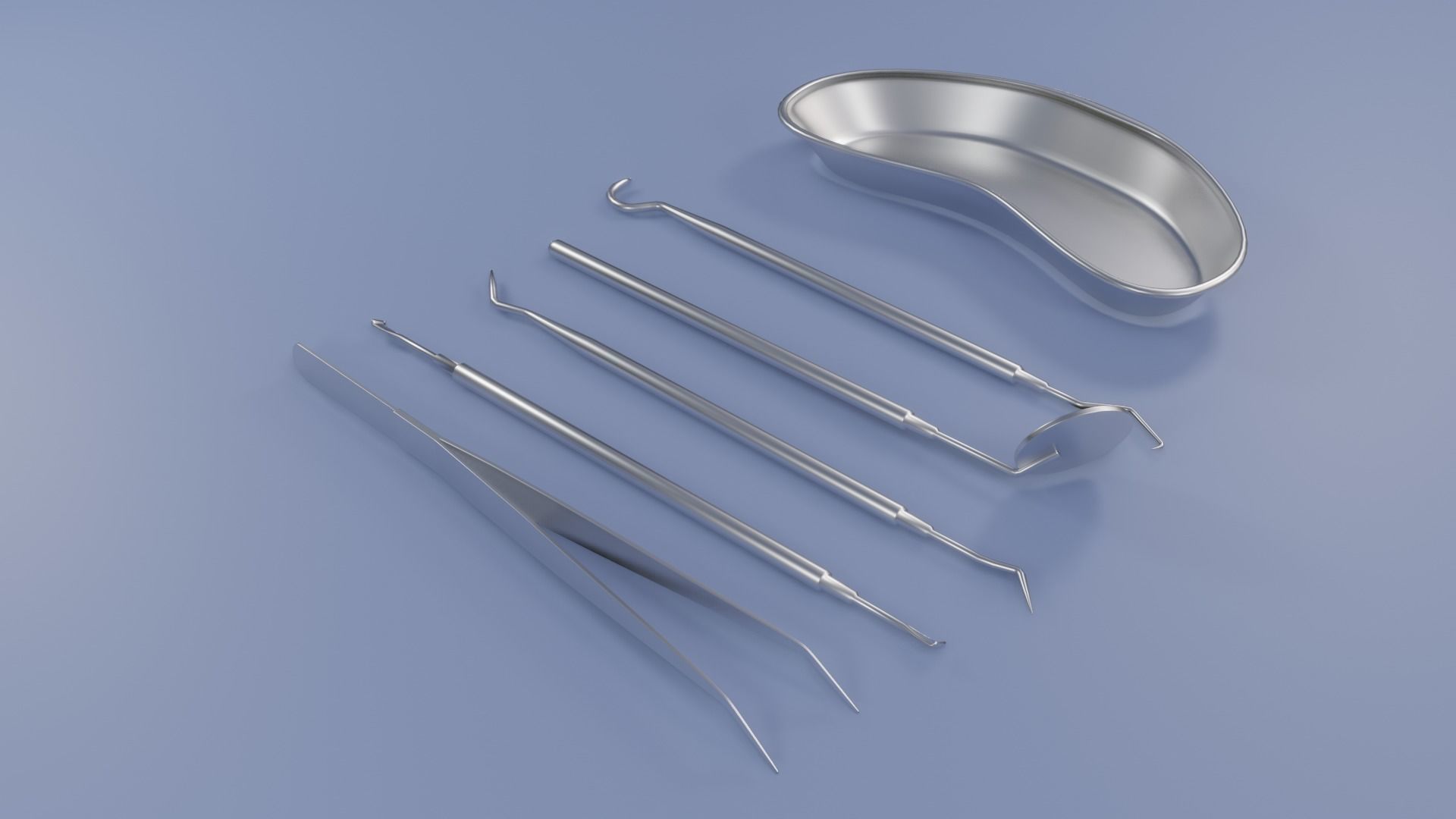 3D Dentist Tools 3D model_3
