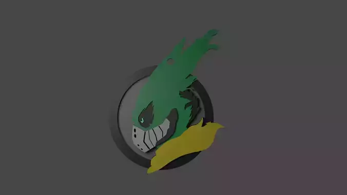 My Hero Academia Deku Vigilante keychain - free keychain file