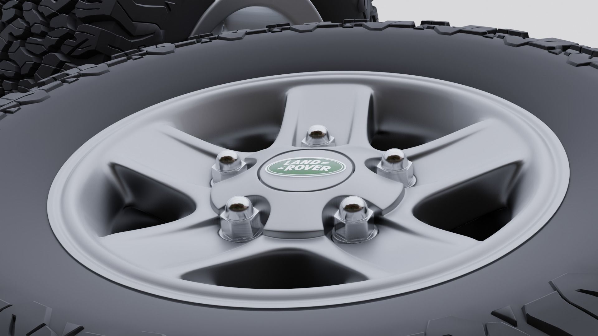 Defender Alloy Wheel 3D model_16