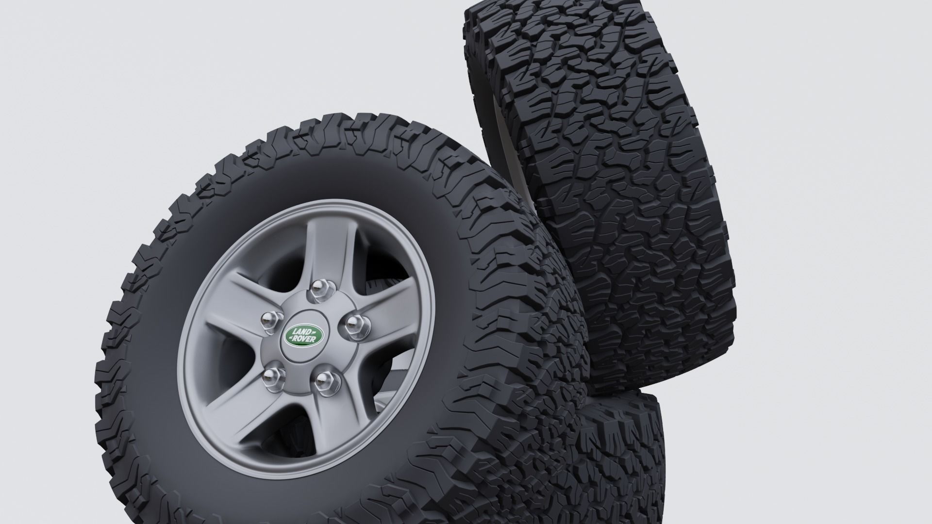 Defender Alloy Wheel 3D model_10