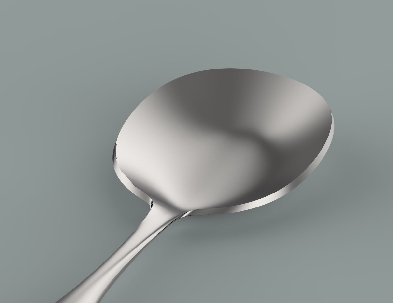 Spoon 3D model_1
