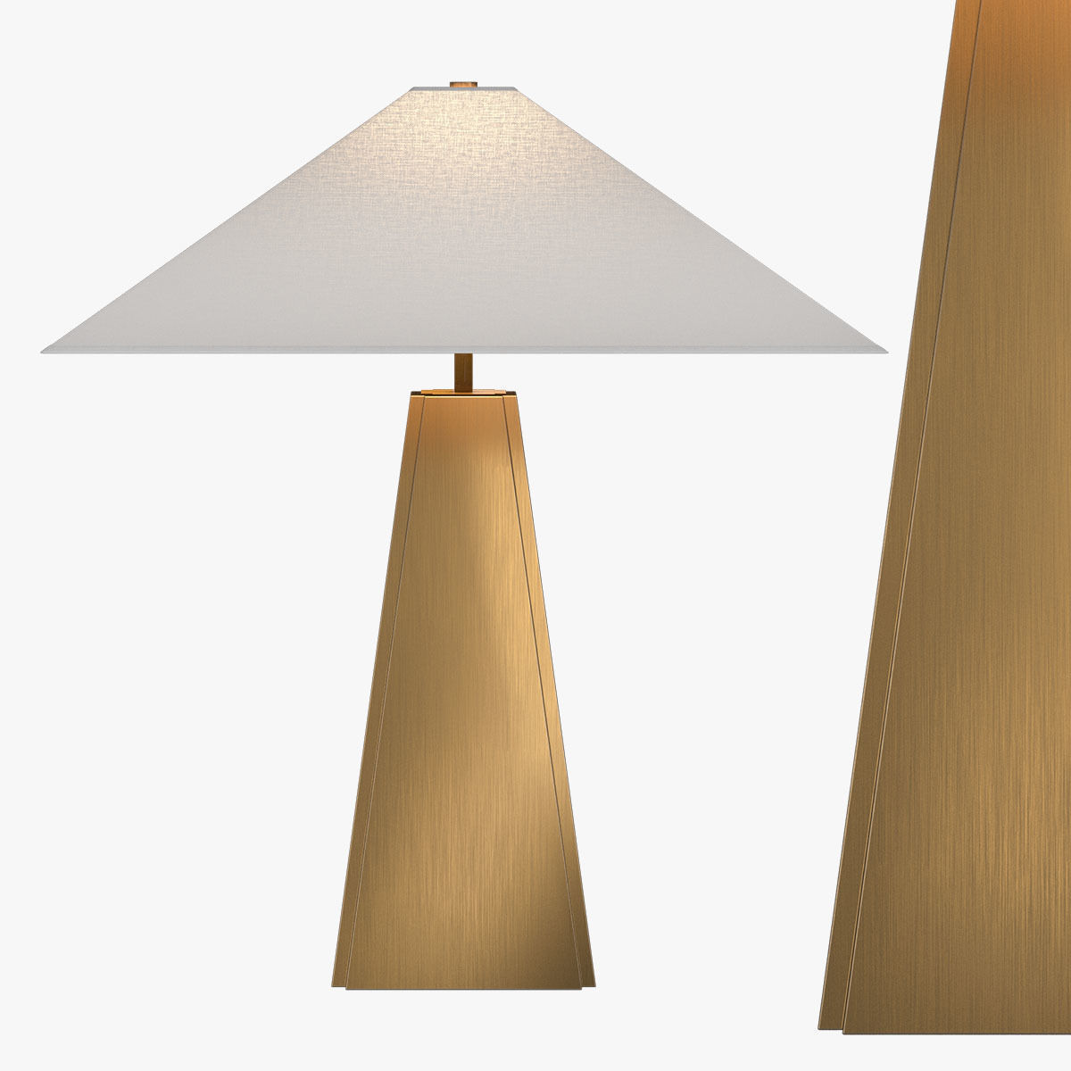 OBELISK METAL TABLE LAMP 3D model_7
