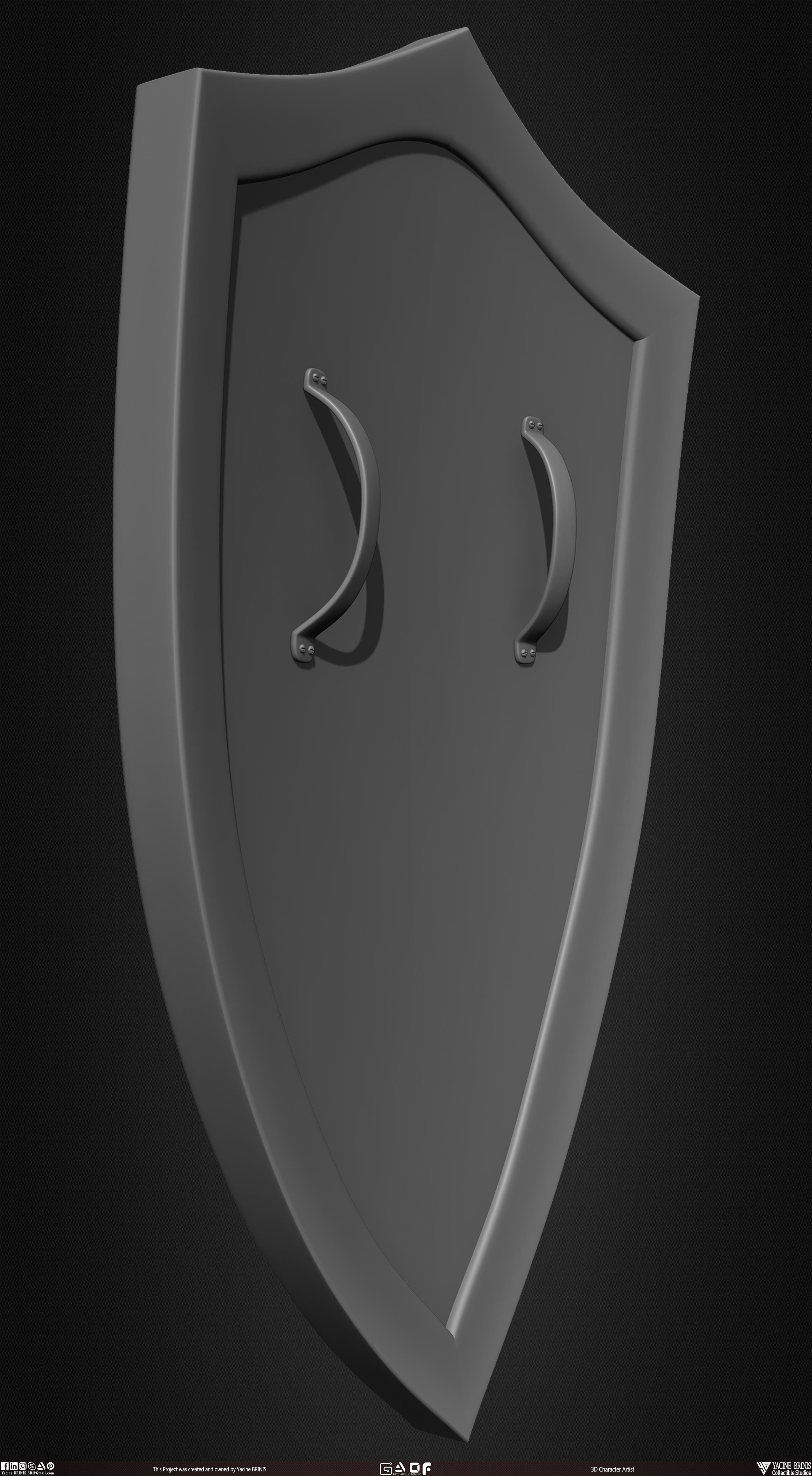 Medieval Weapons Pack 01 Low-poly 3D model_16