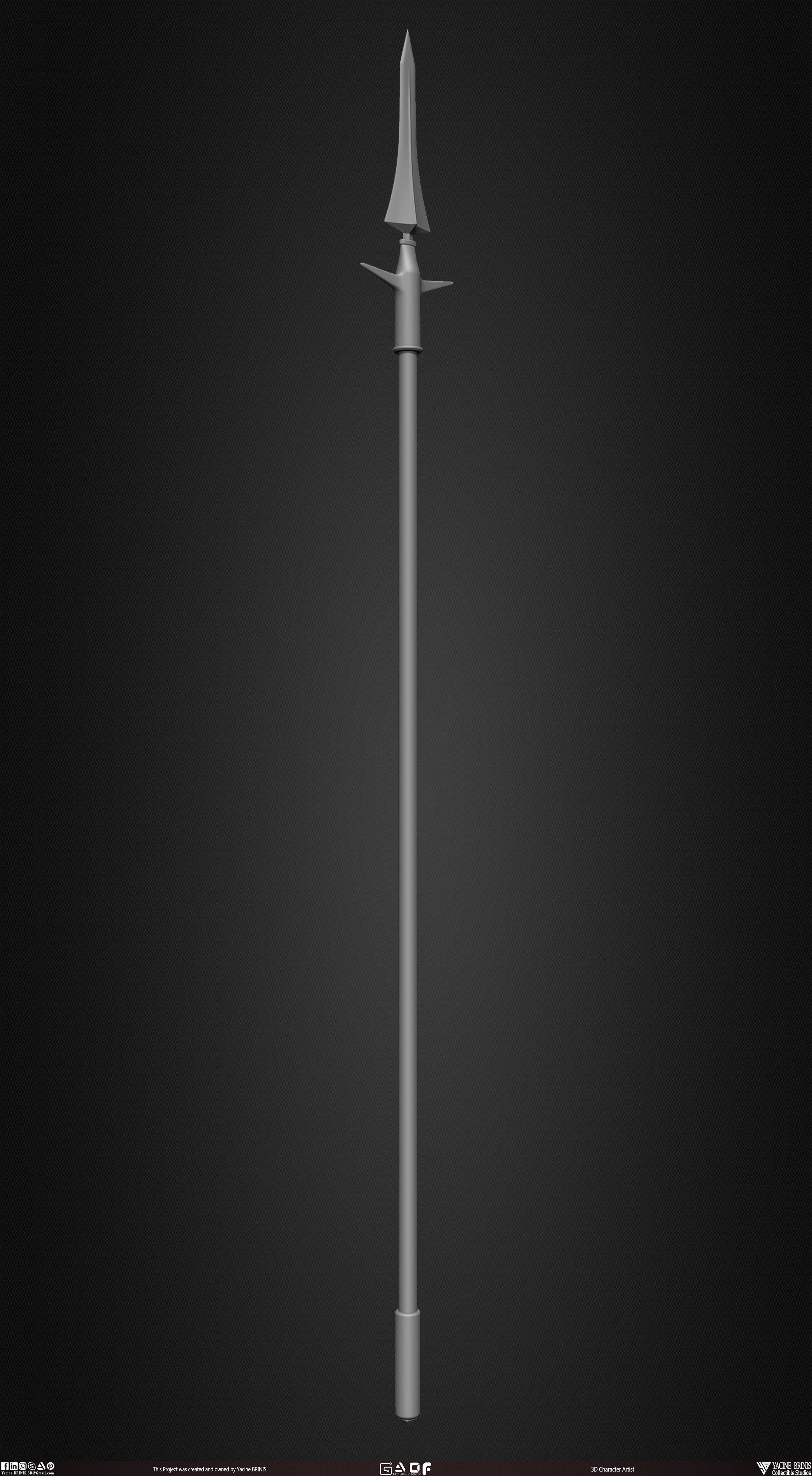 Medieval Weapons Pack 01 Low-poly 3D model_23