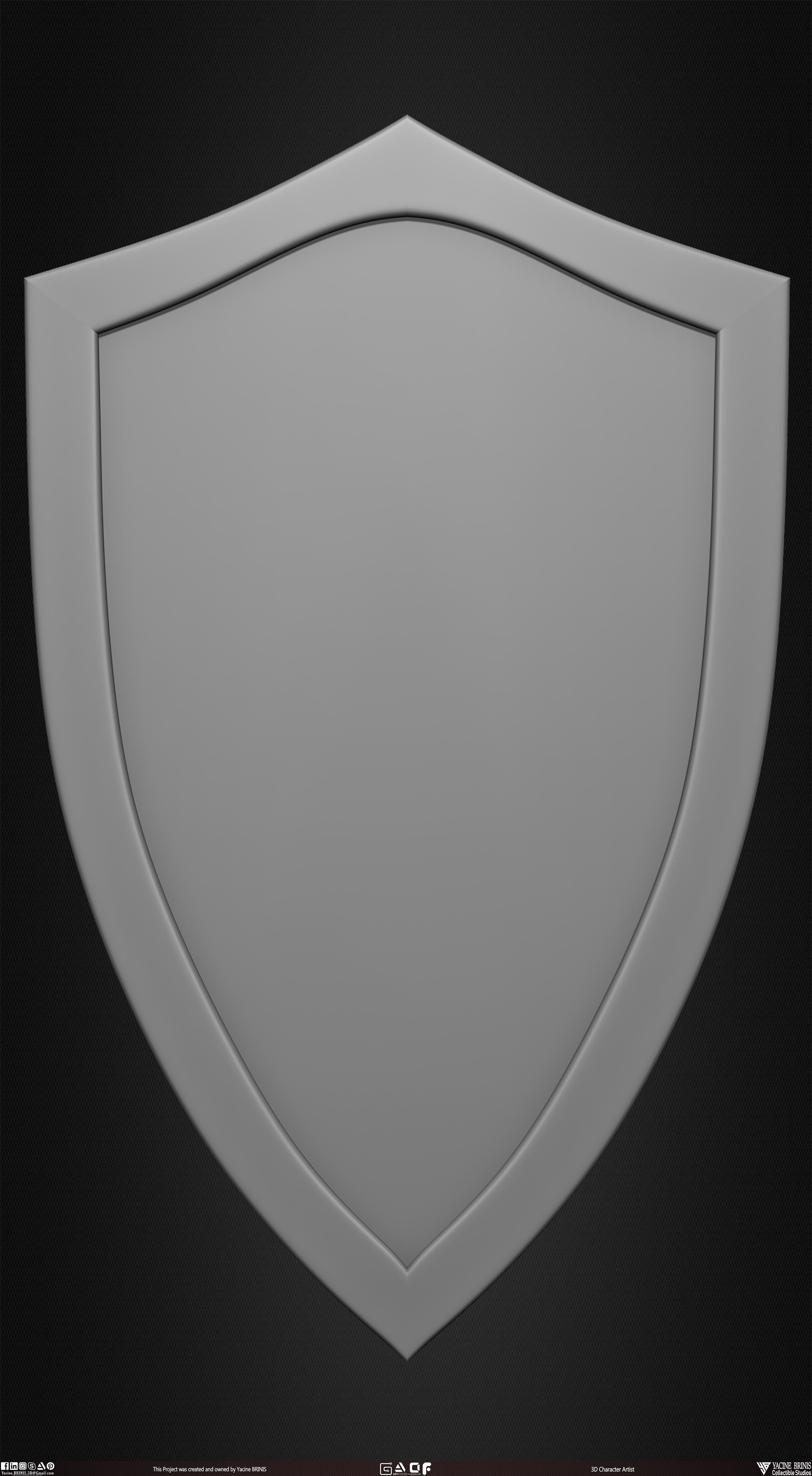 Medieval Weapons Pack 01 Low-poly 3D model_6