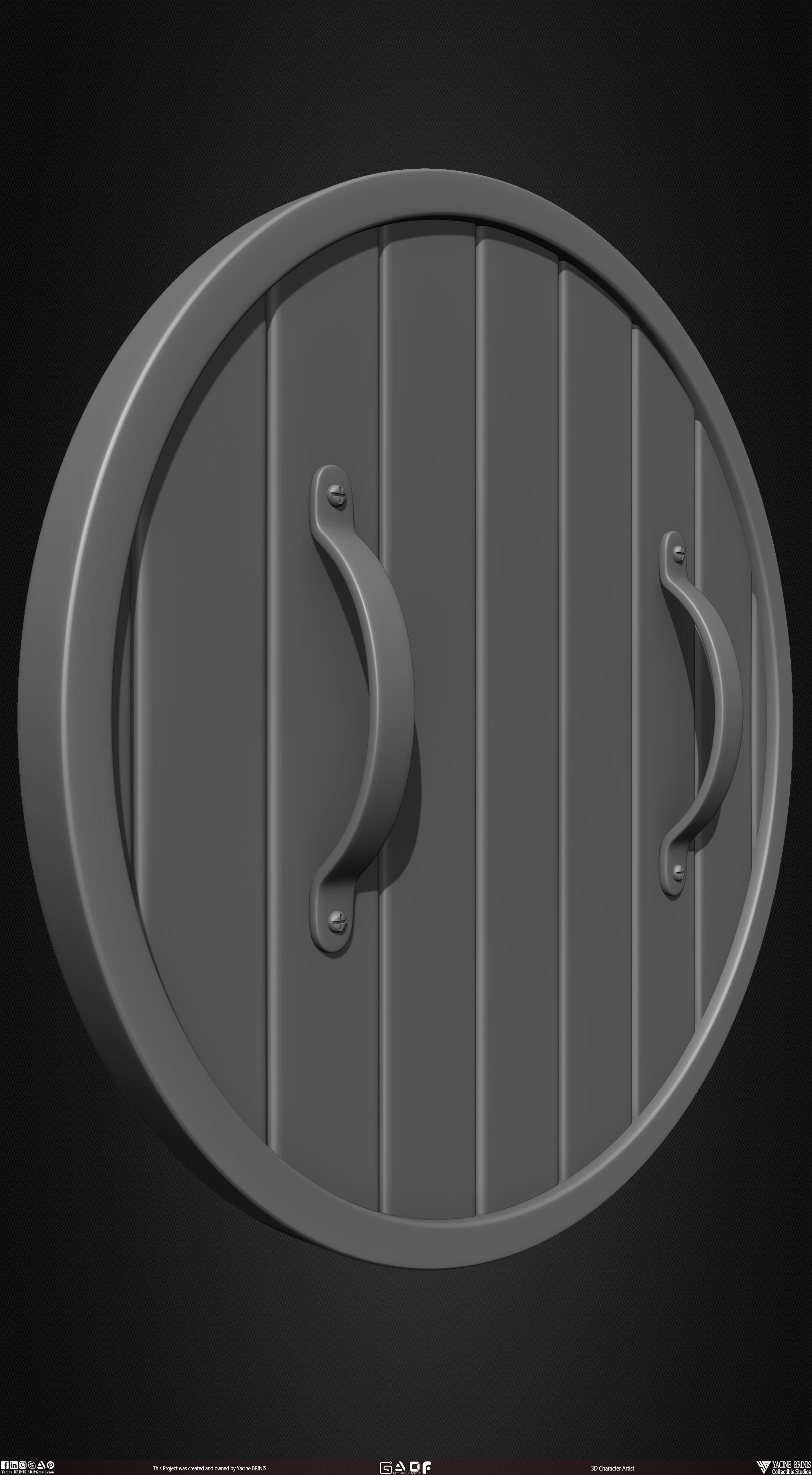 Medieval Weapons Pack 01 Low-poly 3D model_17