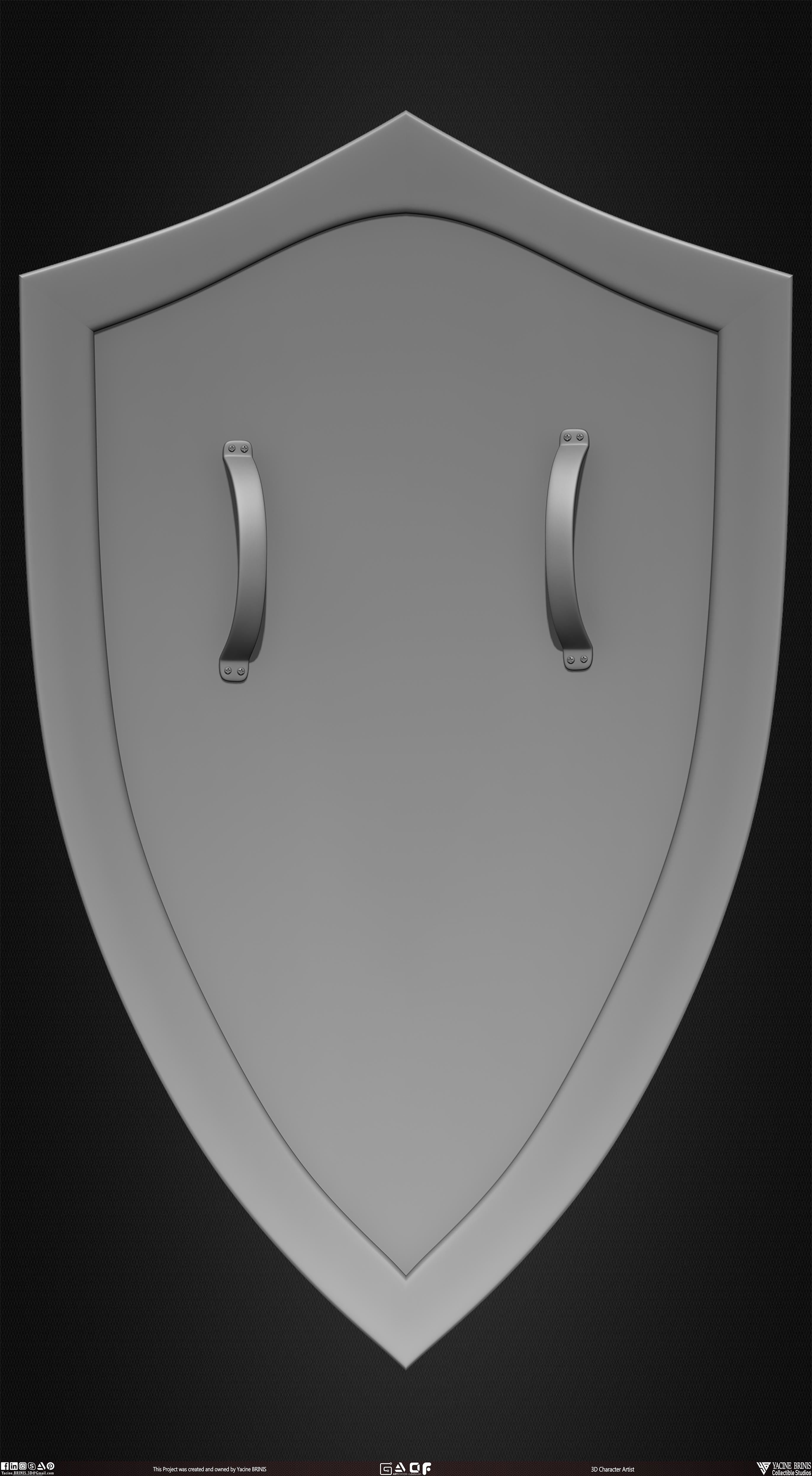 Medieval Weapons Pack 01 Low-poly 3D model_9