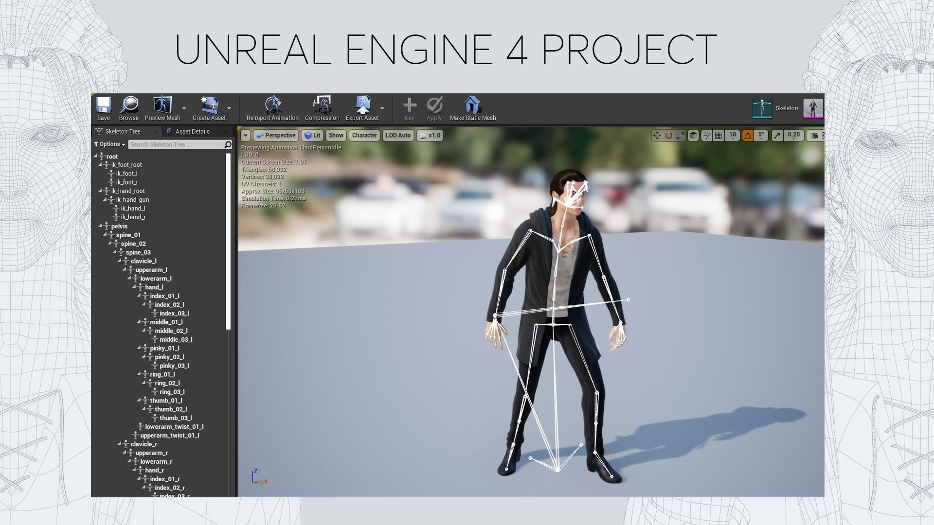 Eren Yeager - Game Ready  low-poly 3d model UE4 Low-poly 3D model_11