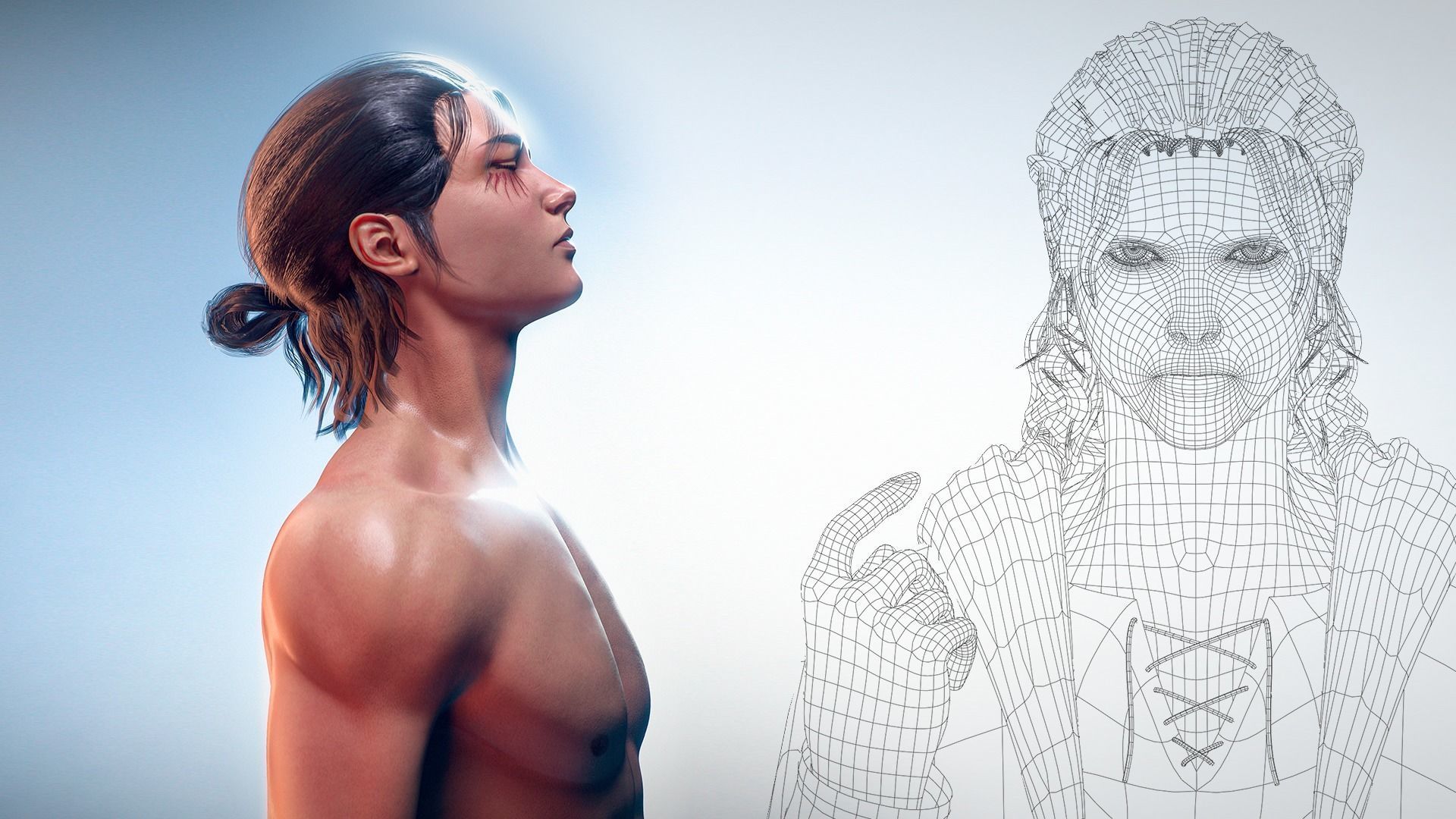 Eren Yeager - Game Ready  low-poly 3d model UE4 Low-poly 3D model_2