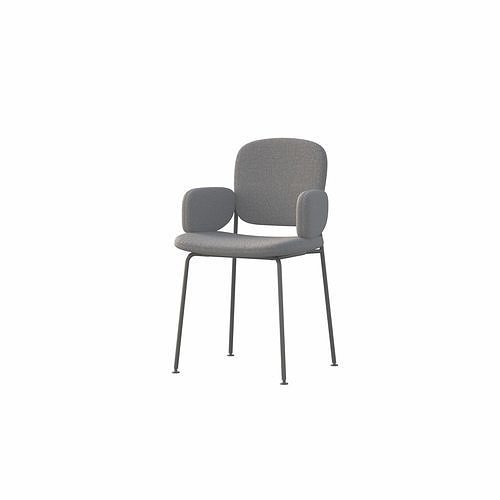 Leda Chair Miniforms 3D model