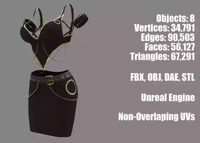 Uno 3D Clothing Asset