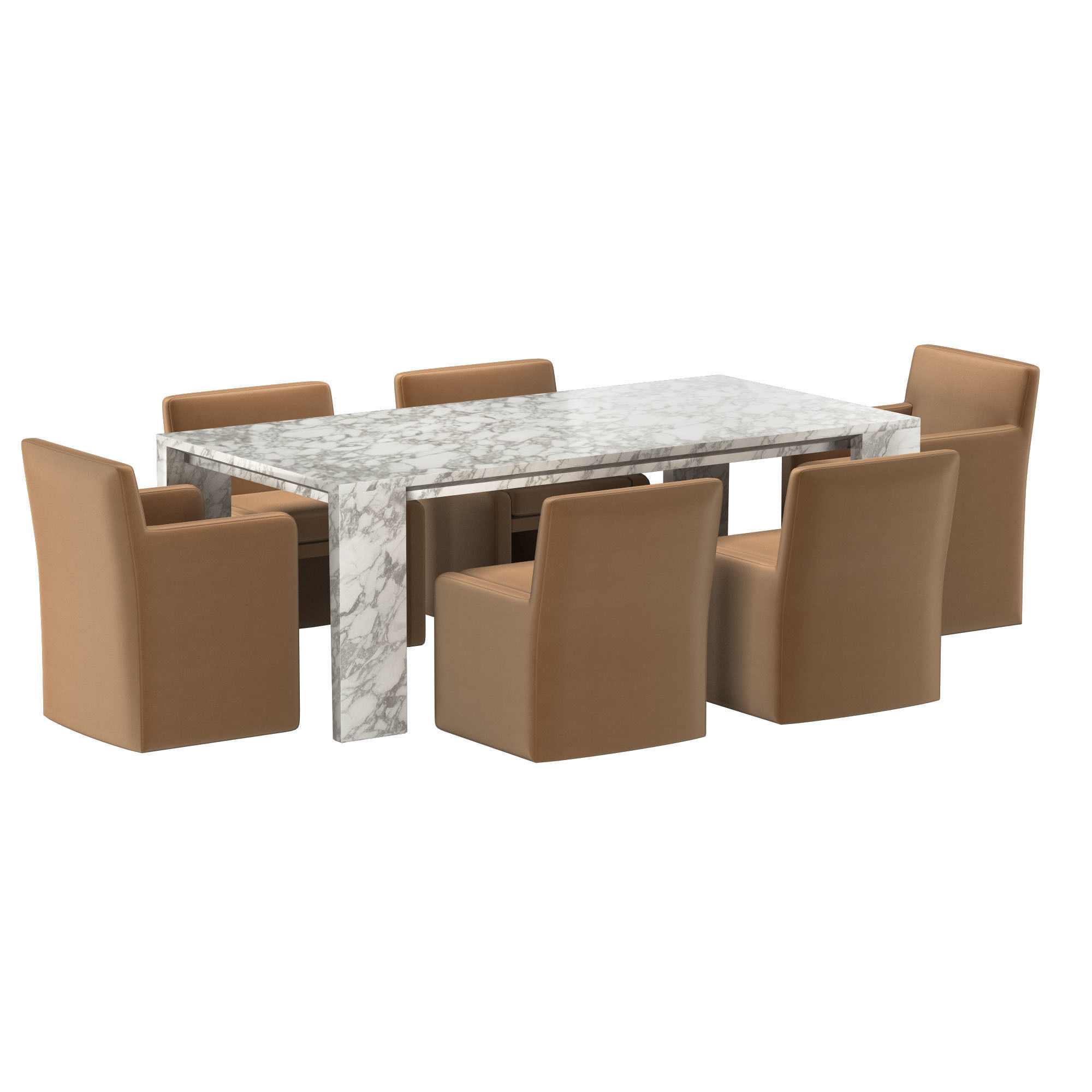 WYETH  TABLE MATTIA CHAIR 3D model_11