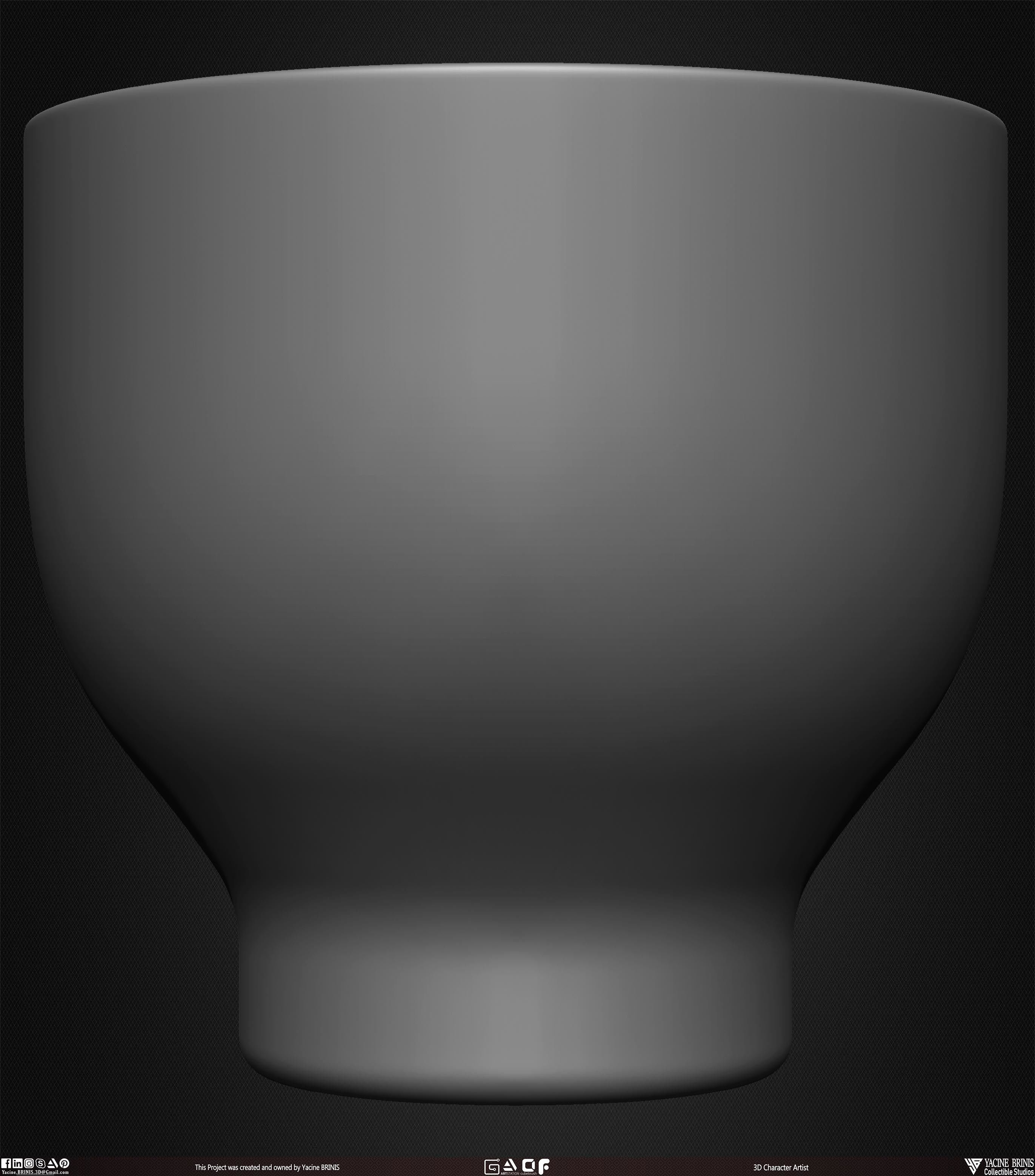 Collection of 40 Kitchen Prop Dishes Vol 01 Low-poly 3D model_30