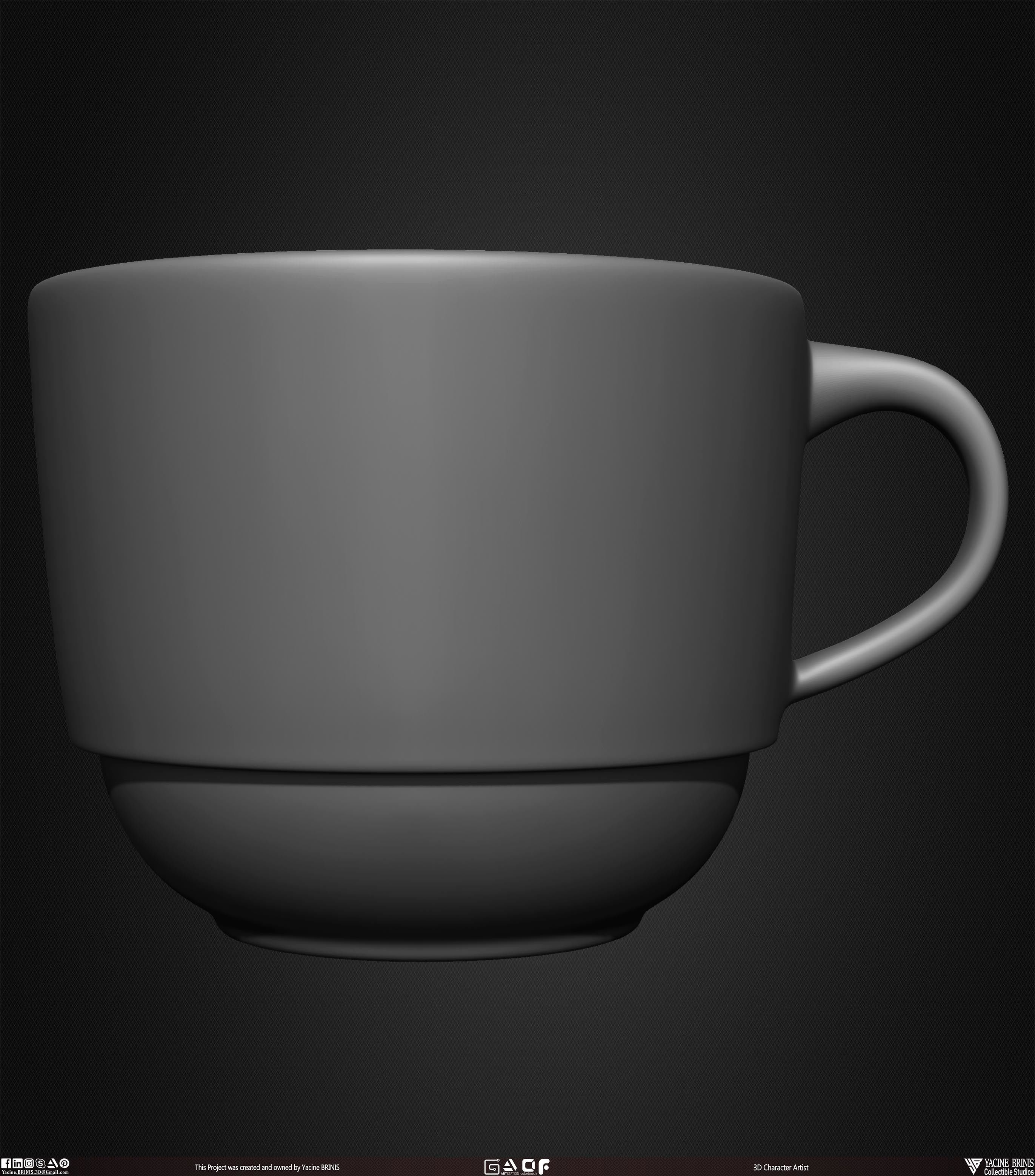 Collection of 40 Kitchen Prop Dishes Vol 01 Low-poly 3D model_9