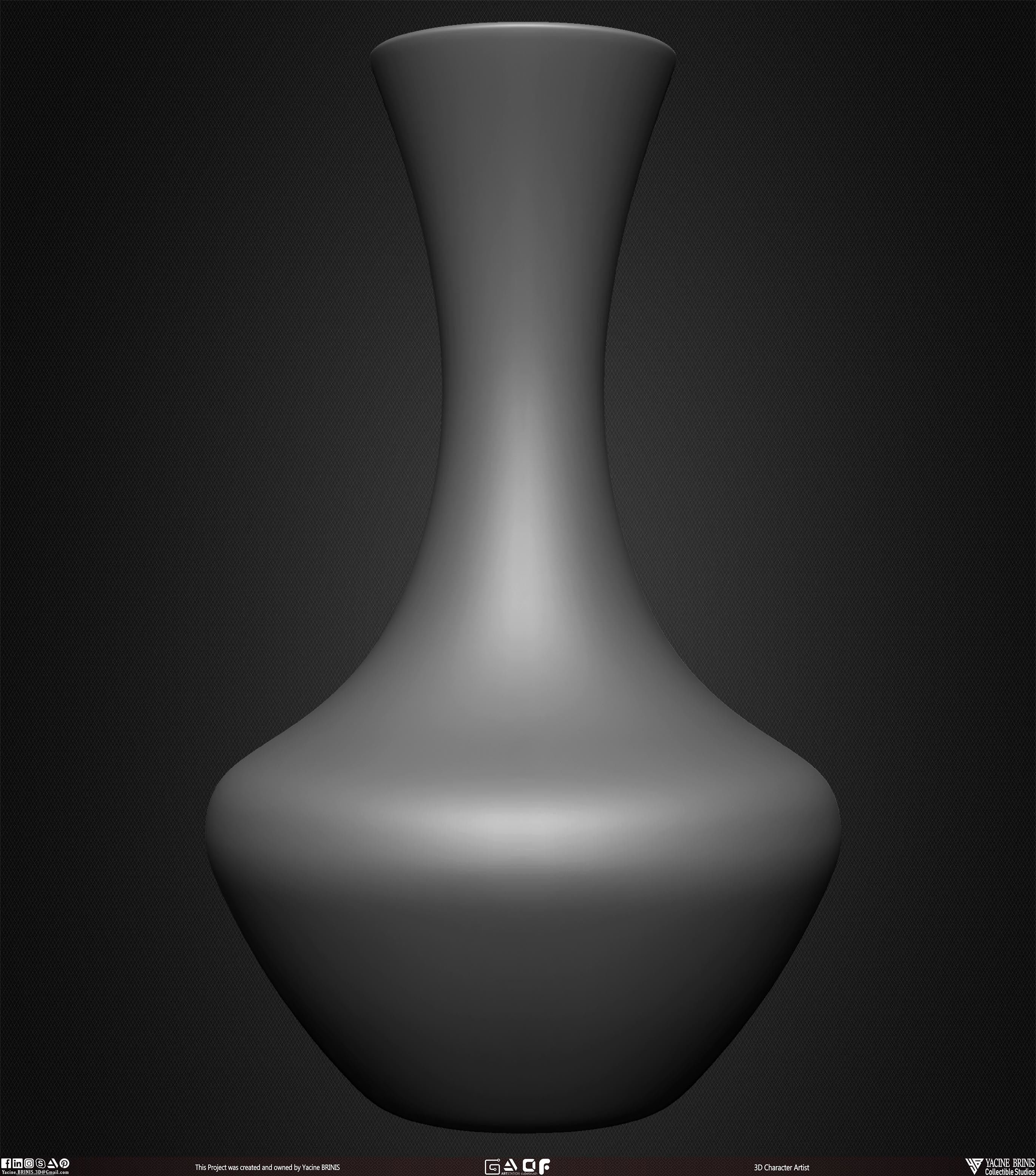 Collection of 40 Kitchen Prop Dishes Vol 01 Low-poly 3D model_8