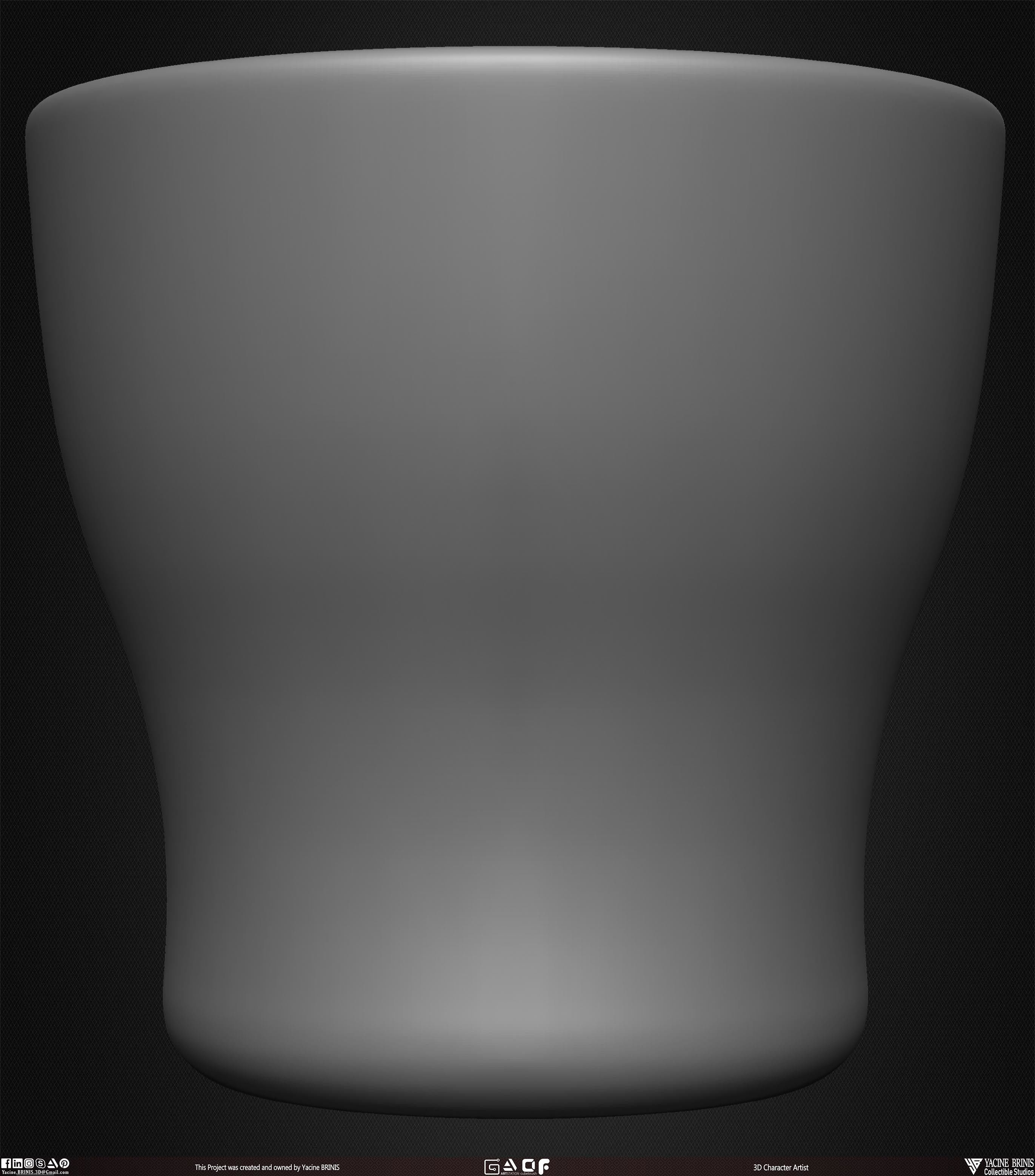 Collection of 40 Kitchen Prop Dishes Vol 01 Low-poly 3D model_22