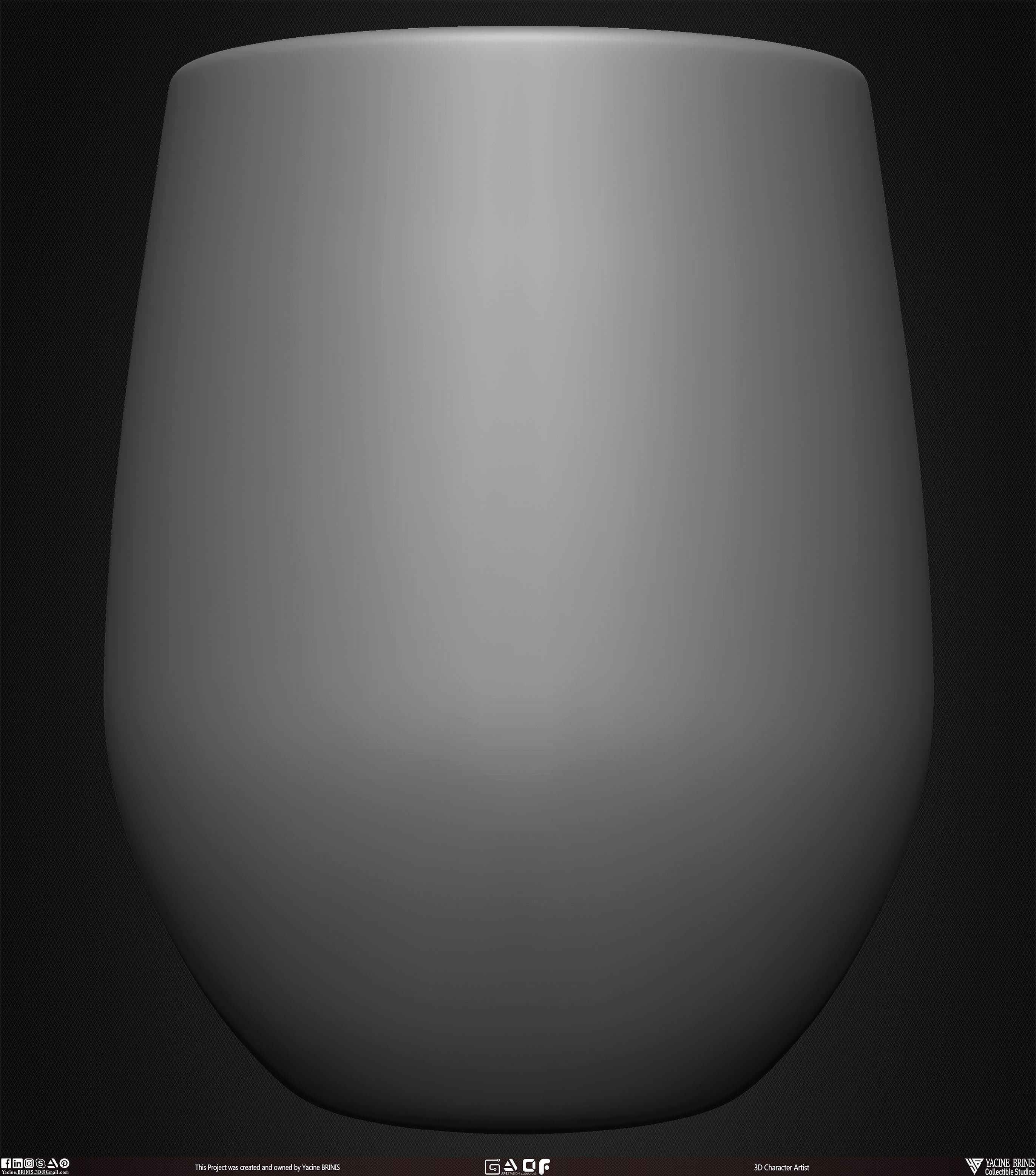 Collection of 40 Kitchen Prop Dishes Vol 01 Low-poly 3D model_21