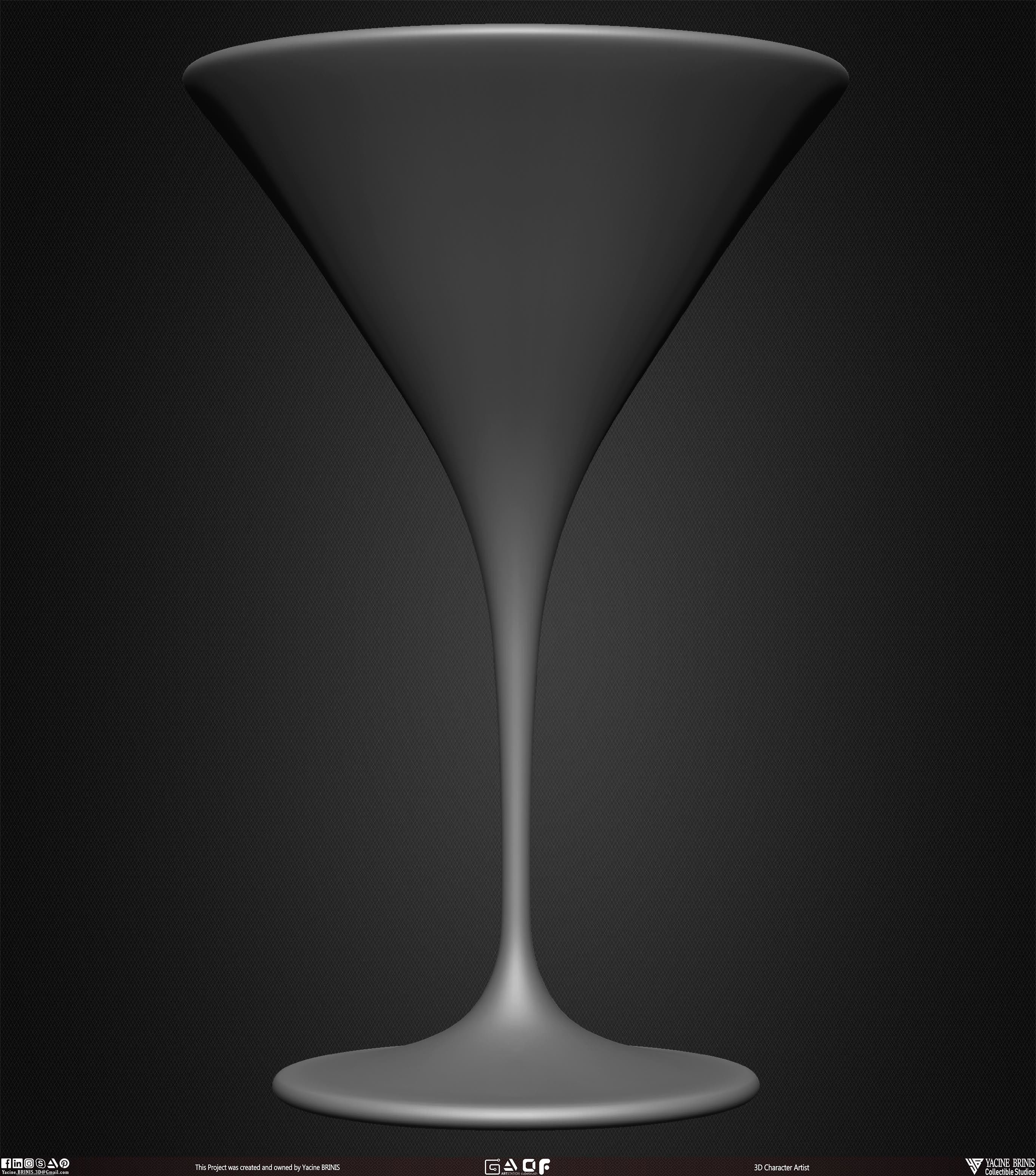 Collection of 40 Kitchen Prop Dishes Vol 01 Low-poly 3D model_27