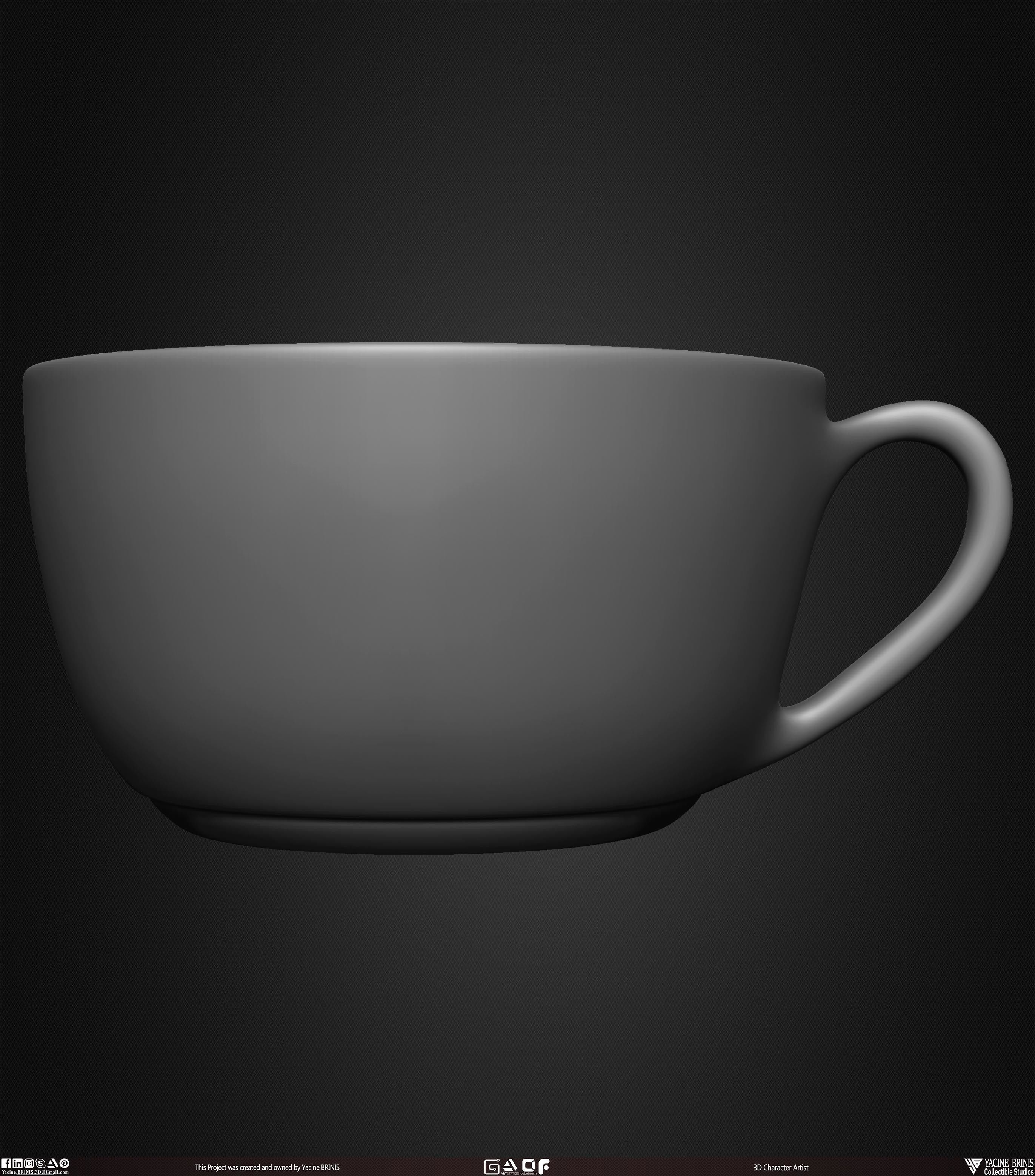 Collection of 40 Kitchen Prop Dishes Vol 01 Low-poly 3D model_12