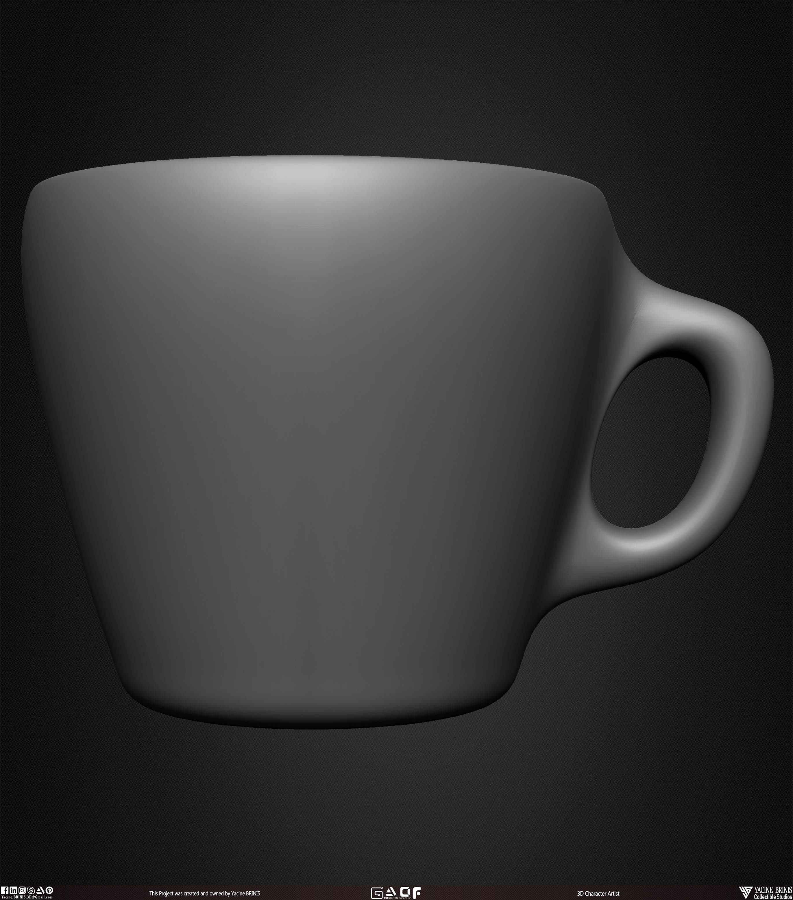 Collection of 40 Kitchen Prop Dishes Vol 01 Low-poly 3D model_11