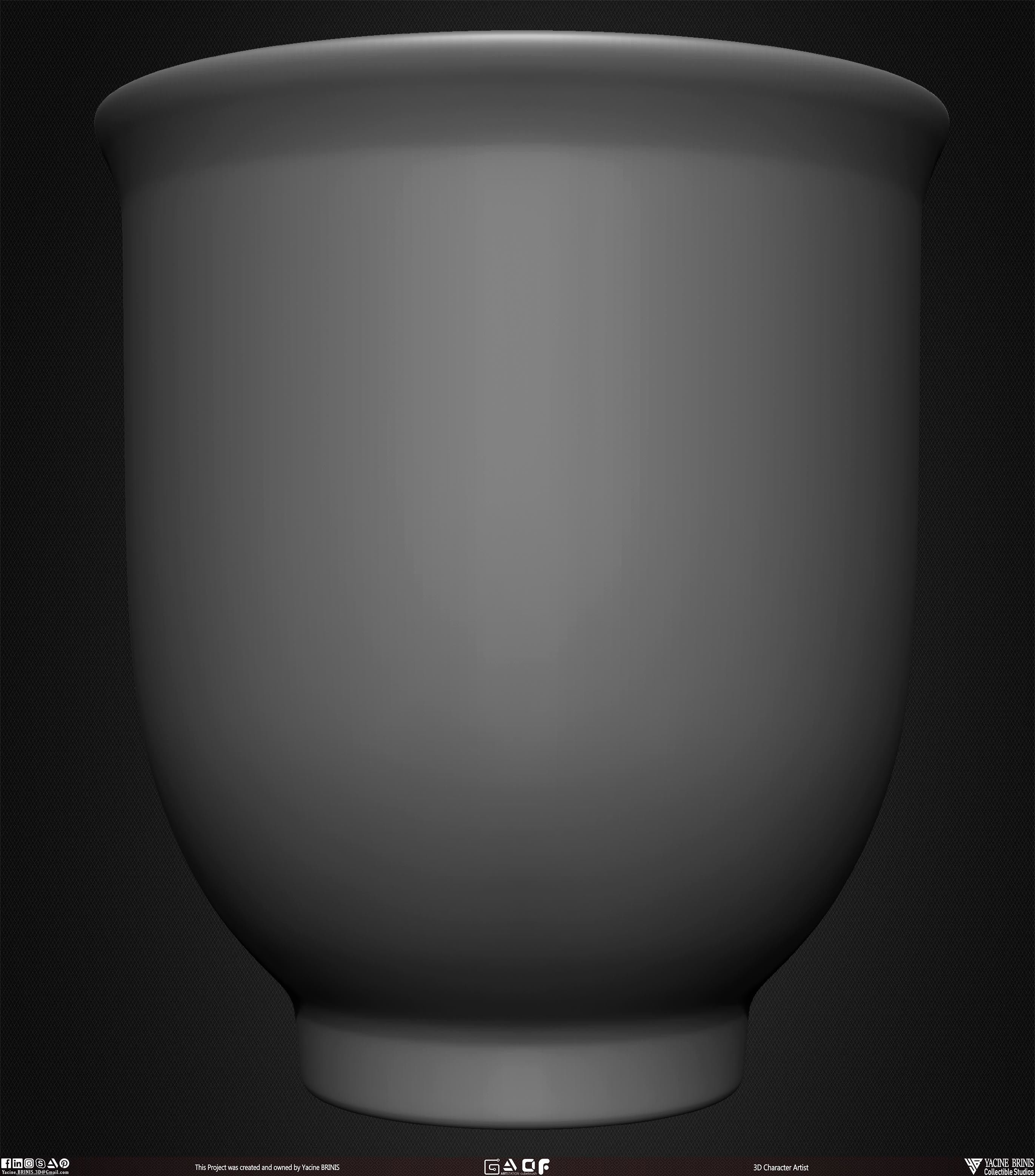 Collection of 40 Kitchen Prop Dishes Vol 01 Low-poly 3D model_10