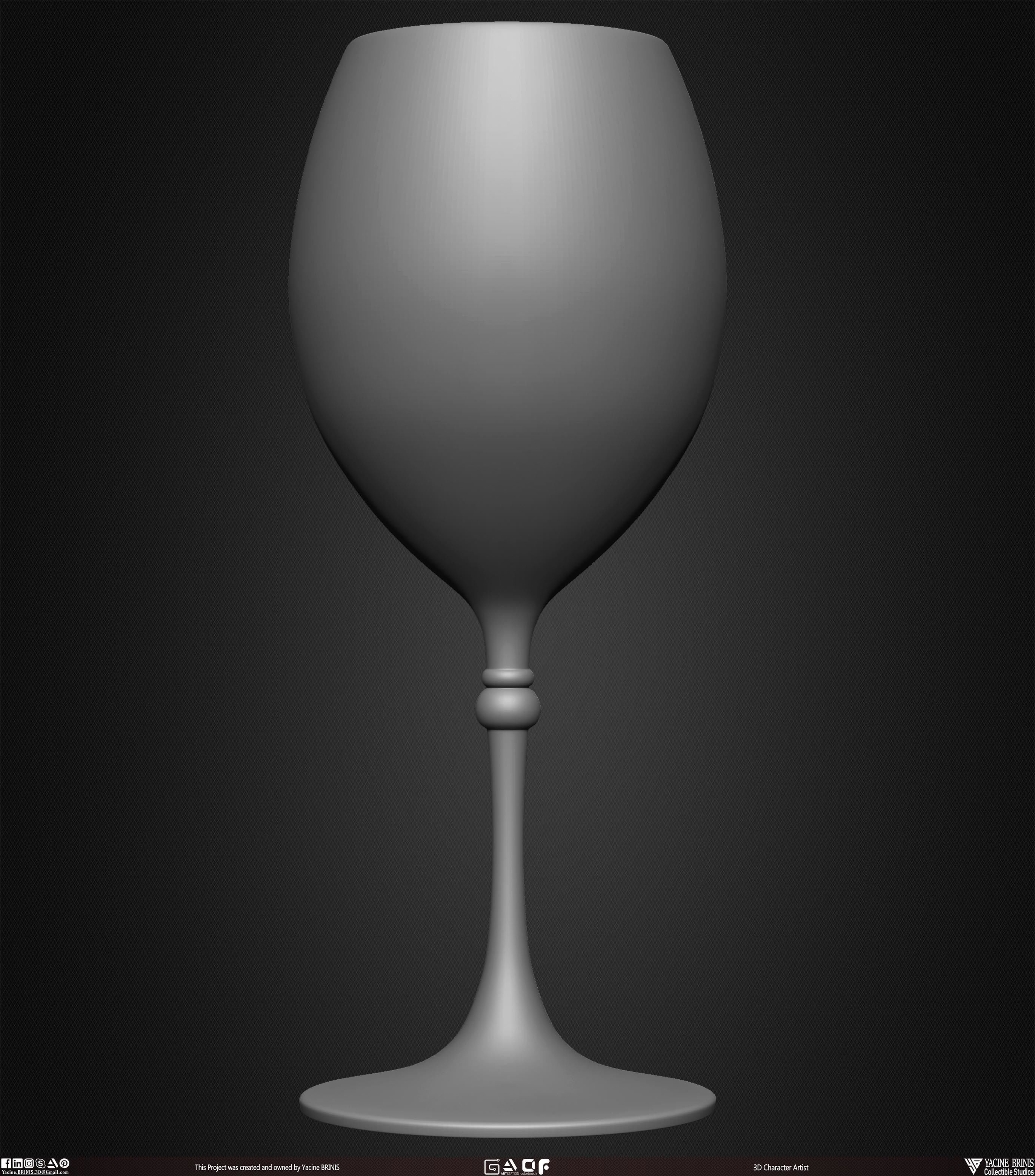 Collection of 40 Kitchen Prop Dishes Vol 01 Low-poly 3D model_28