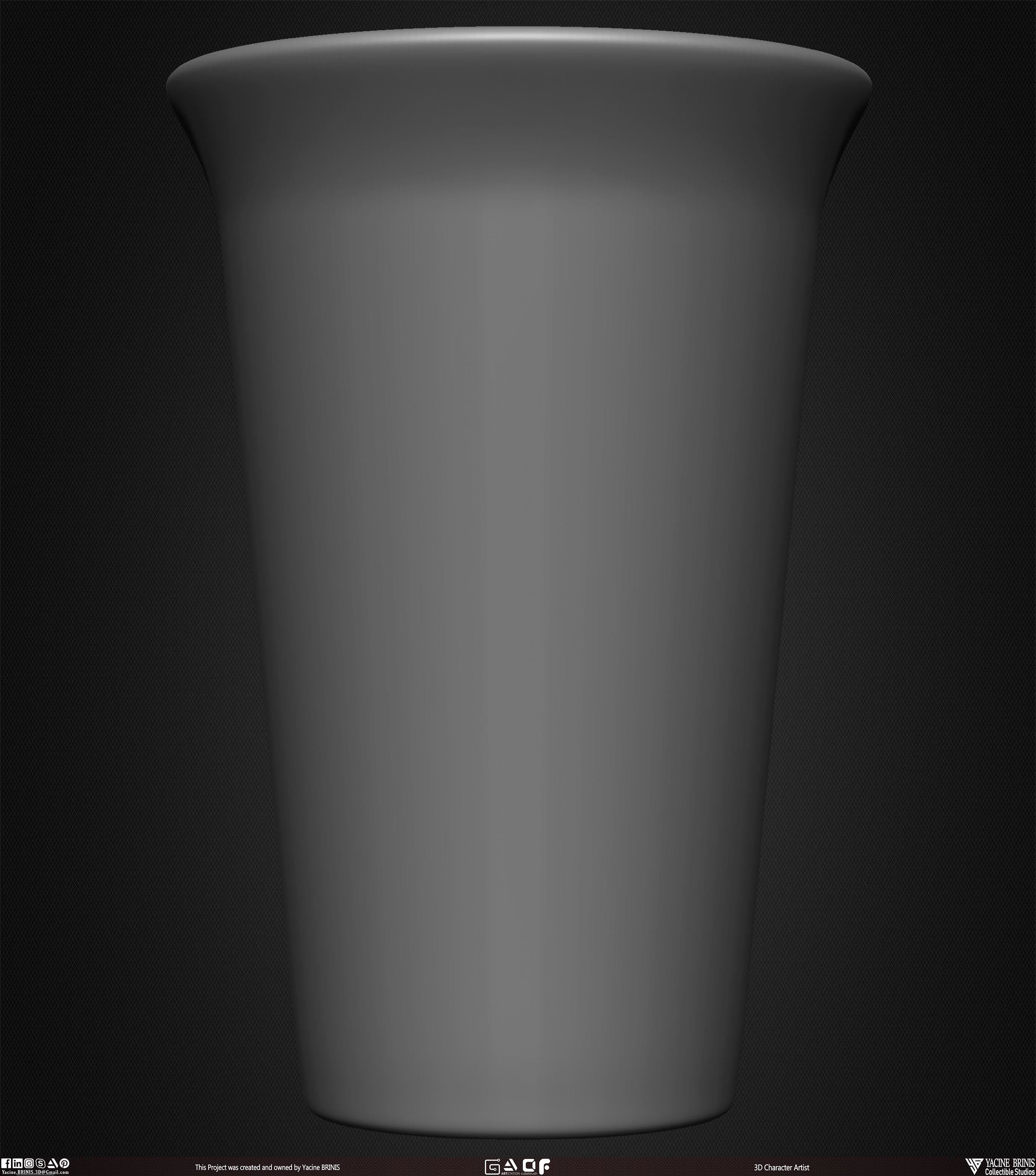 Collection of 40 Kitchen Prop Dishes Vol 01 Low-poly 3D model_33