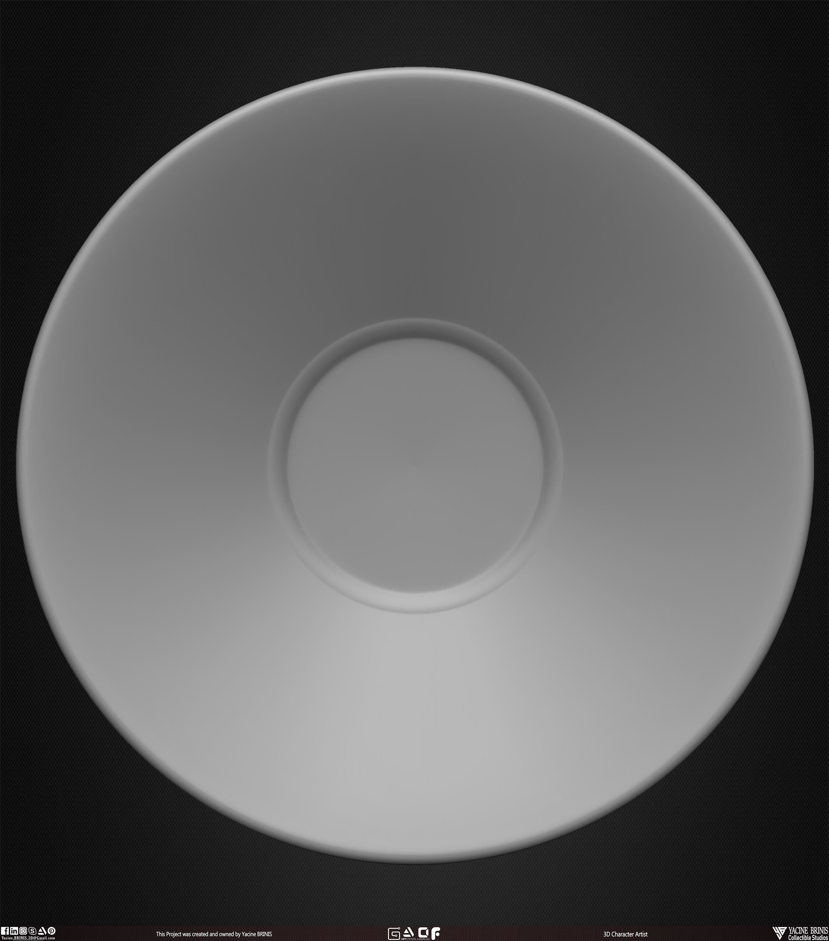 Collection of 40 Kitchen Prop Dishes Vol 01 Low-poly 3D model_40