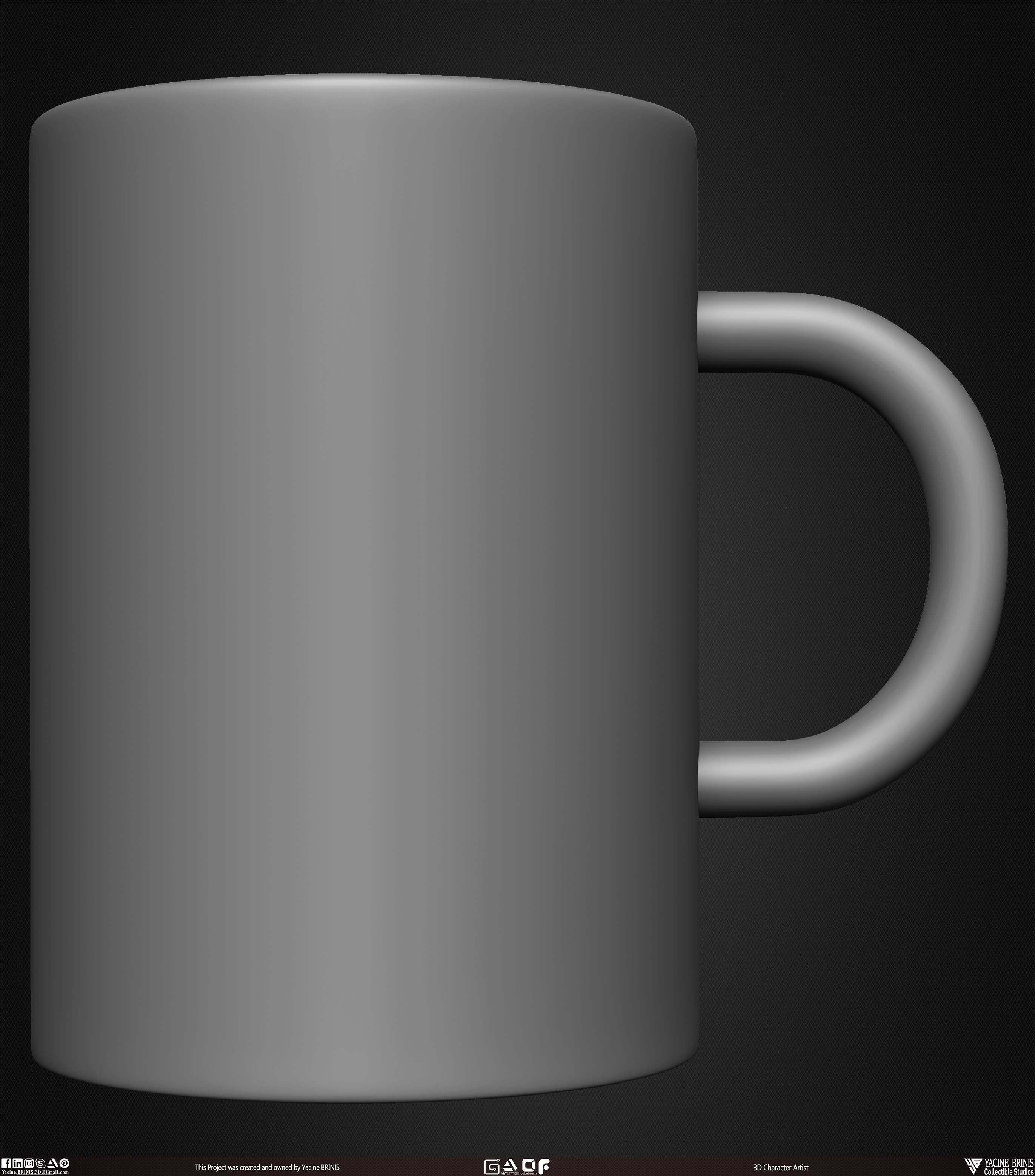 Collection of 40 Kitchen Prop Dishes Vol 01 Low-poly 3D model_15