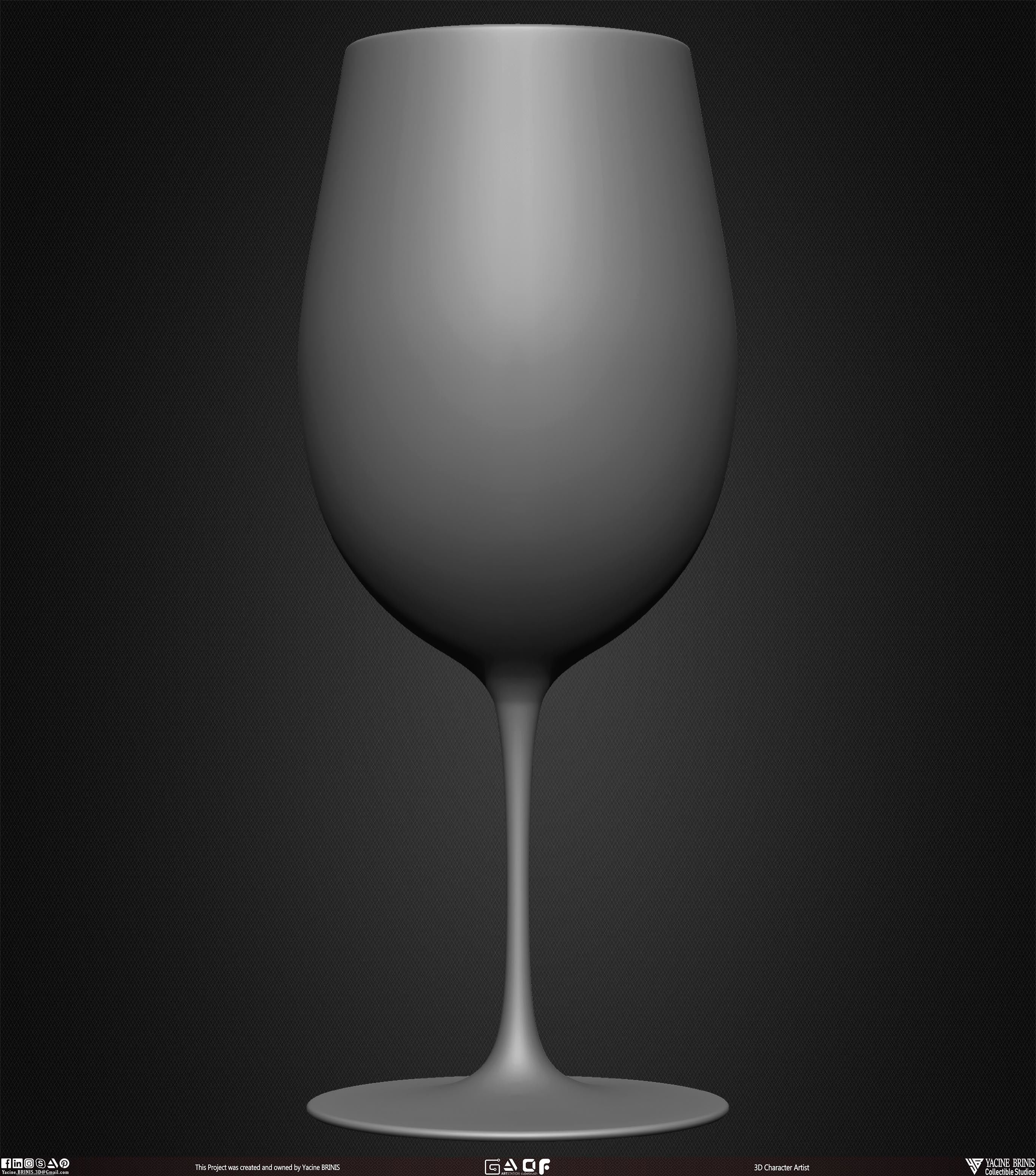 Collection of 40 Kitchen Prop Dishes Vol 01 Low-poly 3D model_23