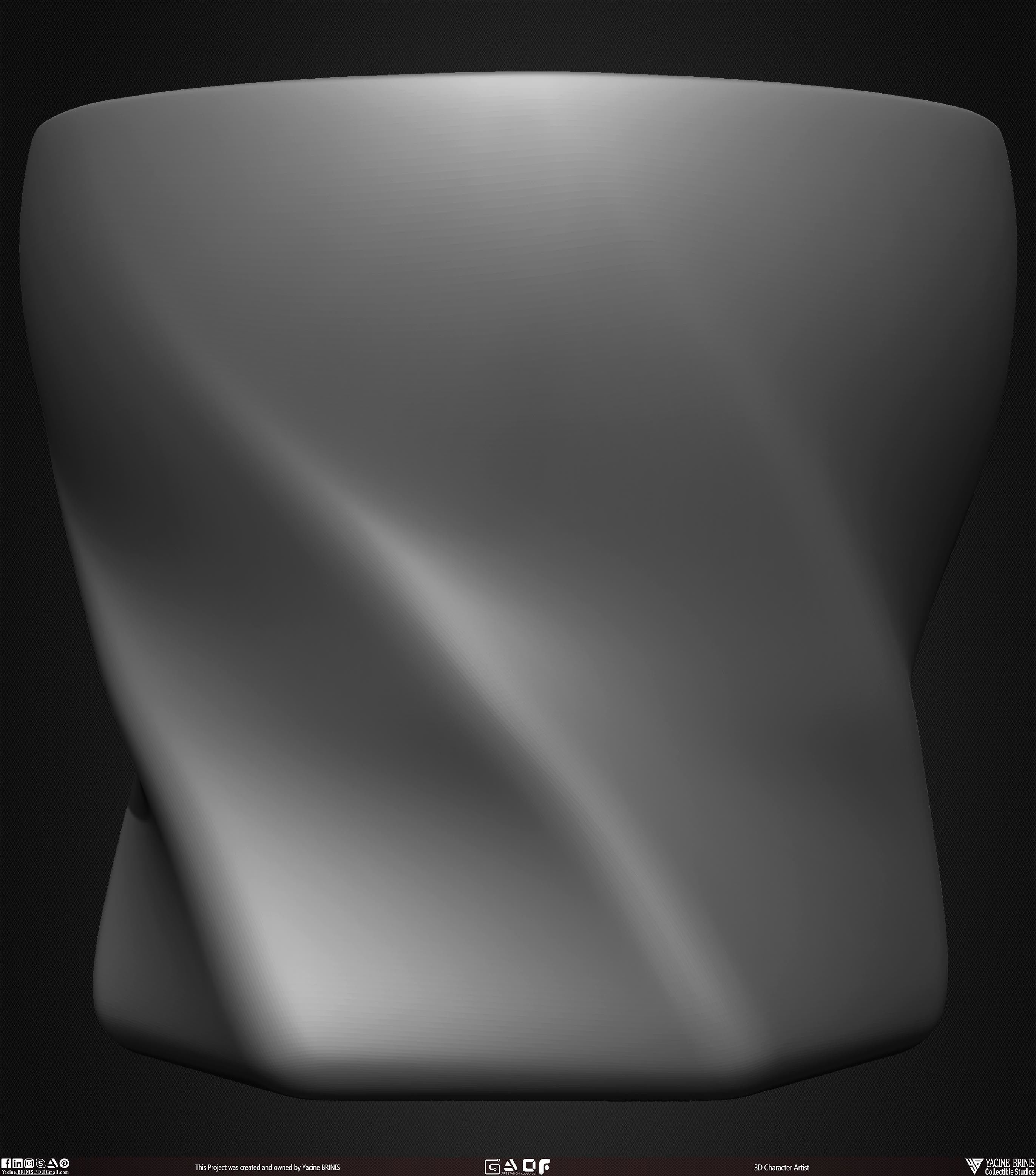 Collection of 40 Kitchen Prop Dishes Vol 01 Low-poly 3D model_19