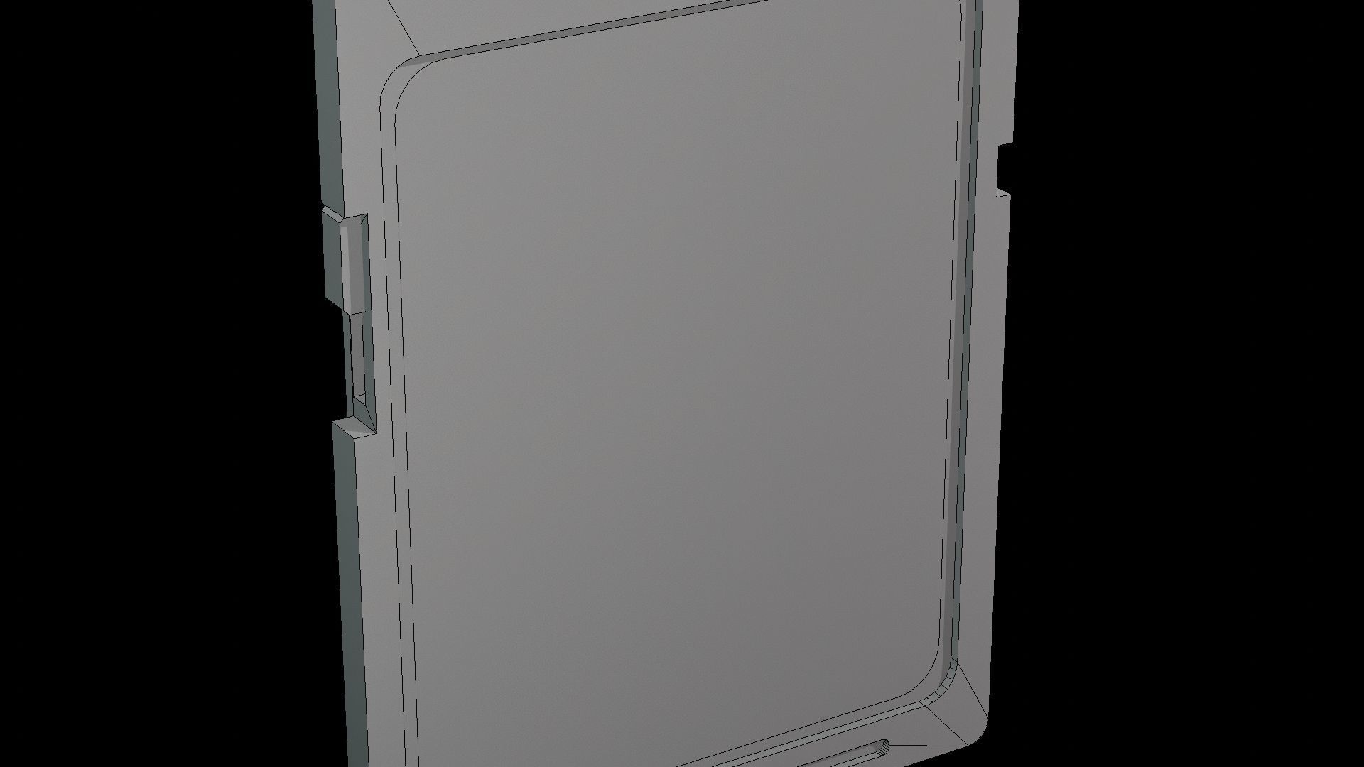 SD card sandisk sdxc extreme pro 128gb Low-poly 3D model_20