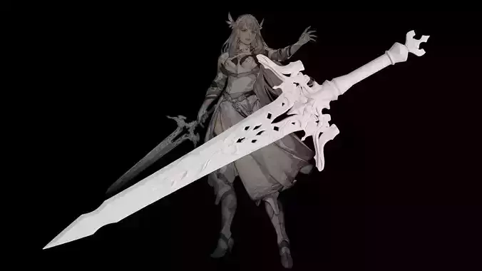 Alskir Sword of the God of Light Valkyrie Elysium