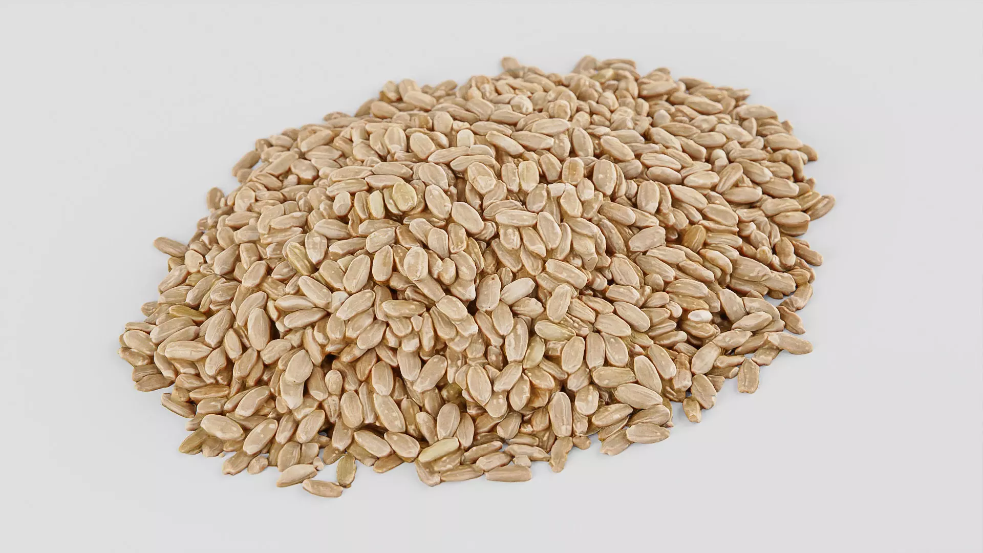 Rice brown Low-poly 3D model_0