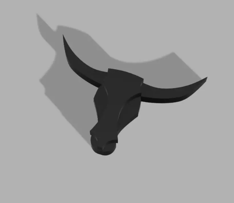 Bullhead 3D Printable Wall Art 3D print model