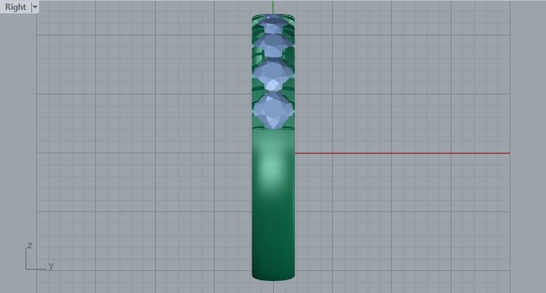 eternity ring 3D print model_5