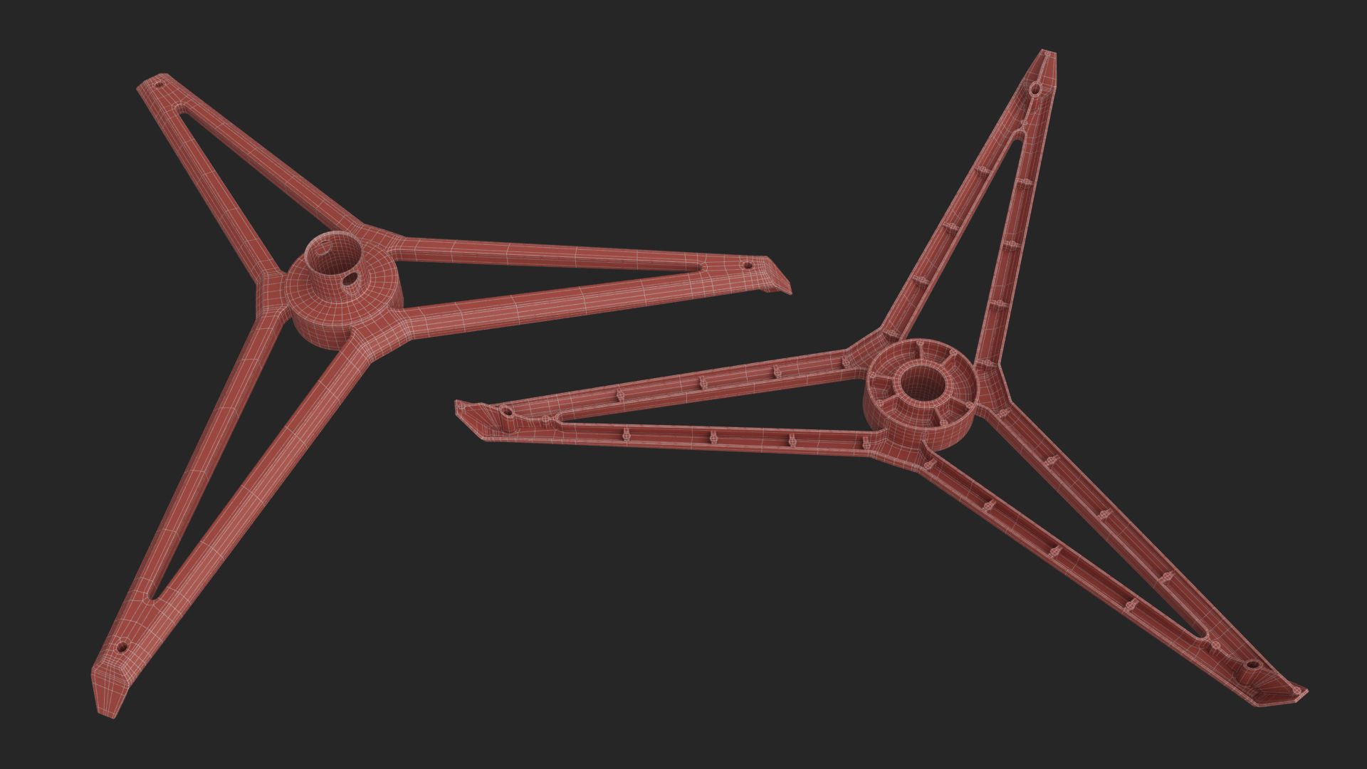 Starlink Satellite Internet Dish Gen 1 3D model_15