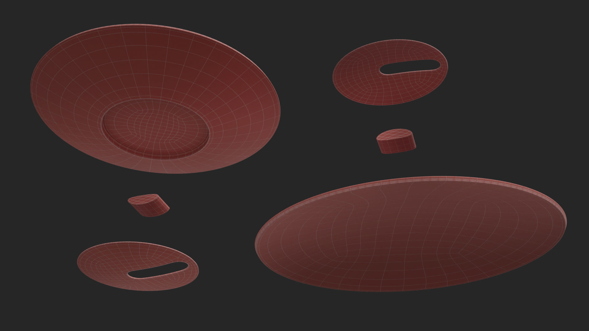 Starlink Satellite Internet Dish Gen 1 3D model_13