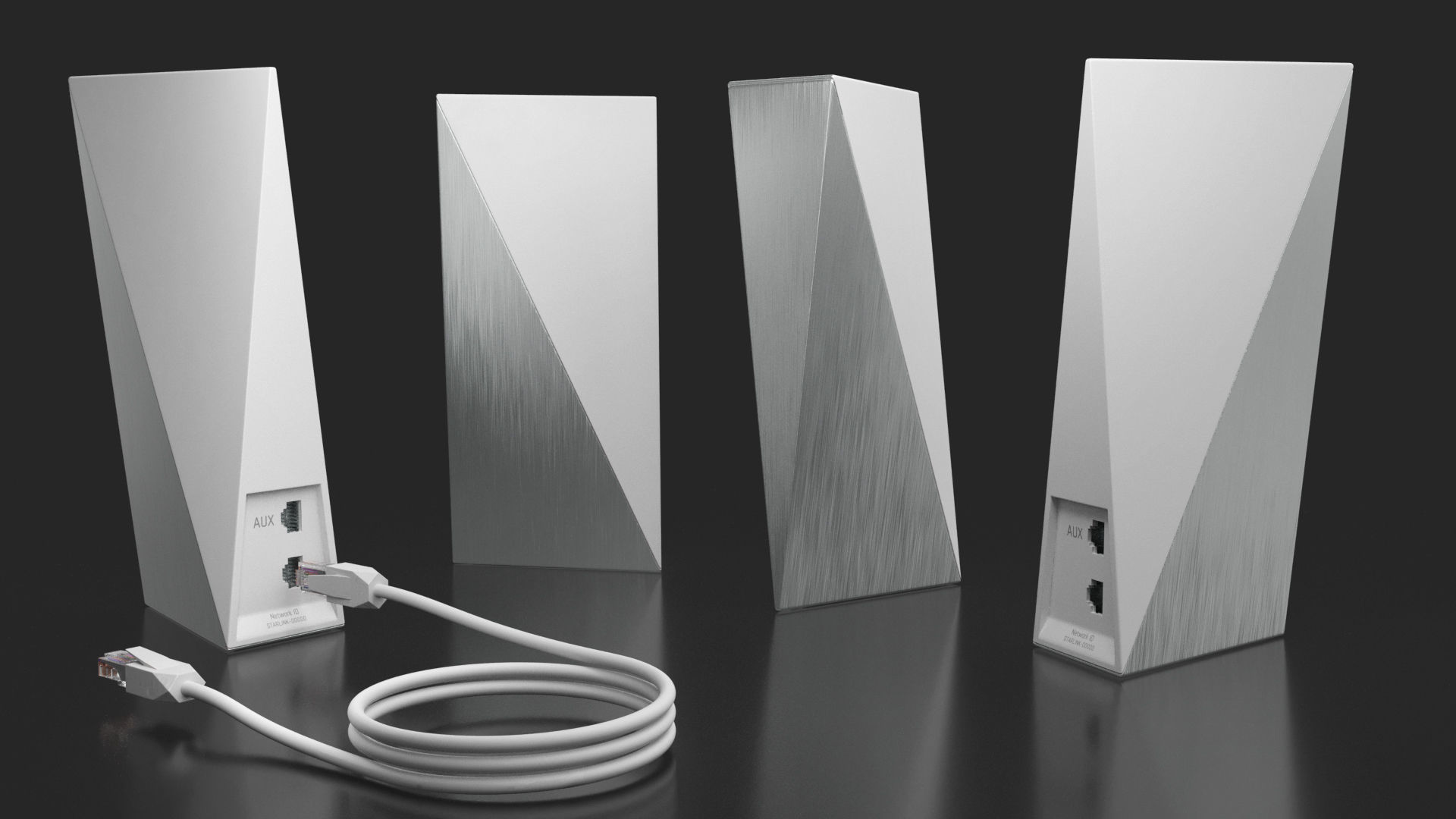 Starlink Satellite Internet Dish Gen 1 3D model_9