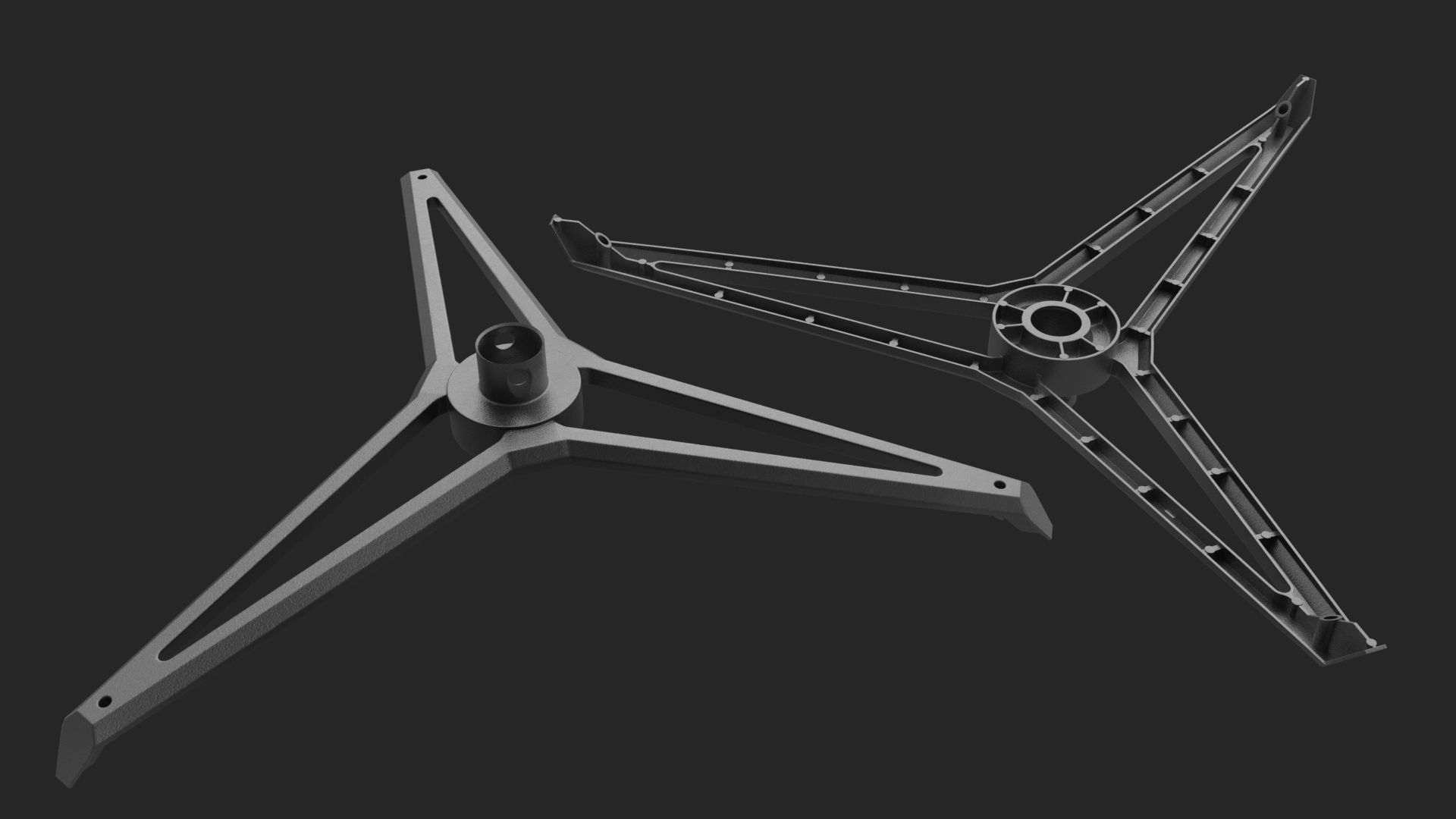 Starlink Satellite Internet Dish Gen 1 3D model_3